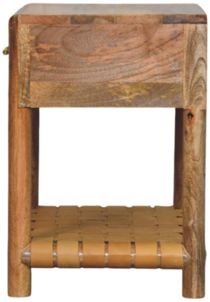 Artisan - Regency Woven Oak-Ish Nightstand With Drawer