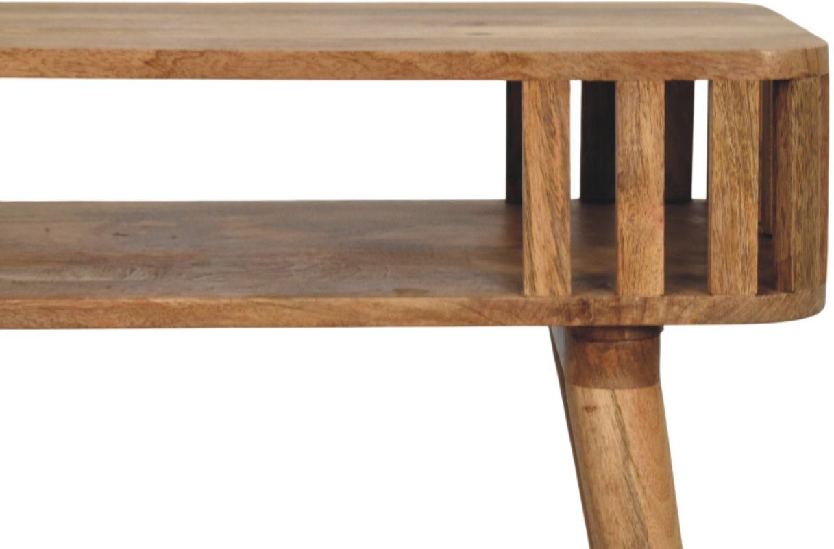 Artisan - Slatted Oak-Ish Console