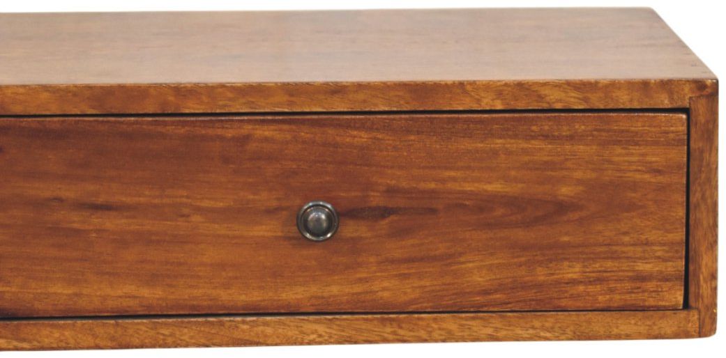 Artisan - Lunar 2 Drawer Chestnut Wall Mounted Console