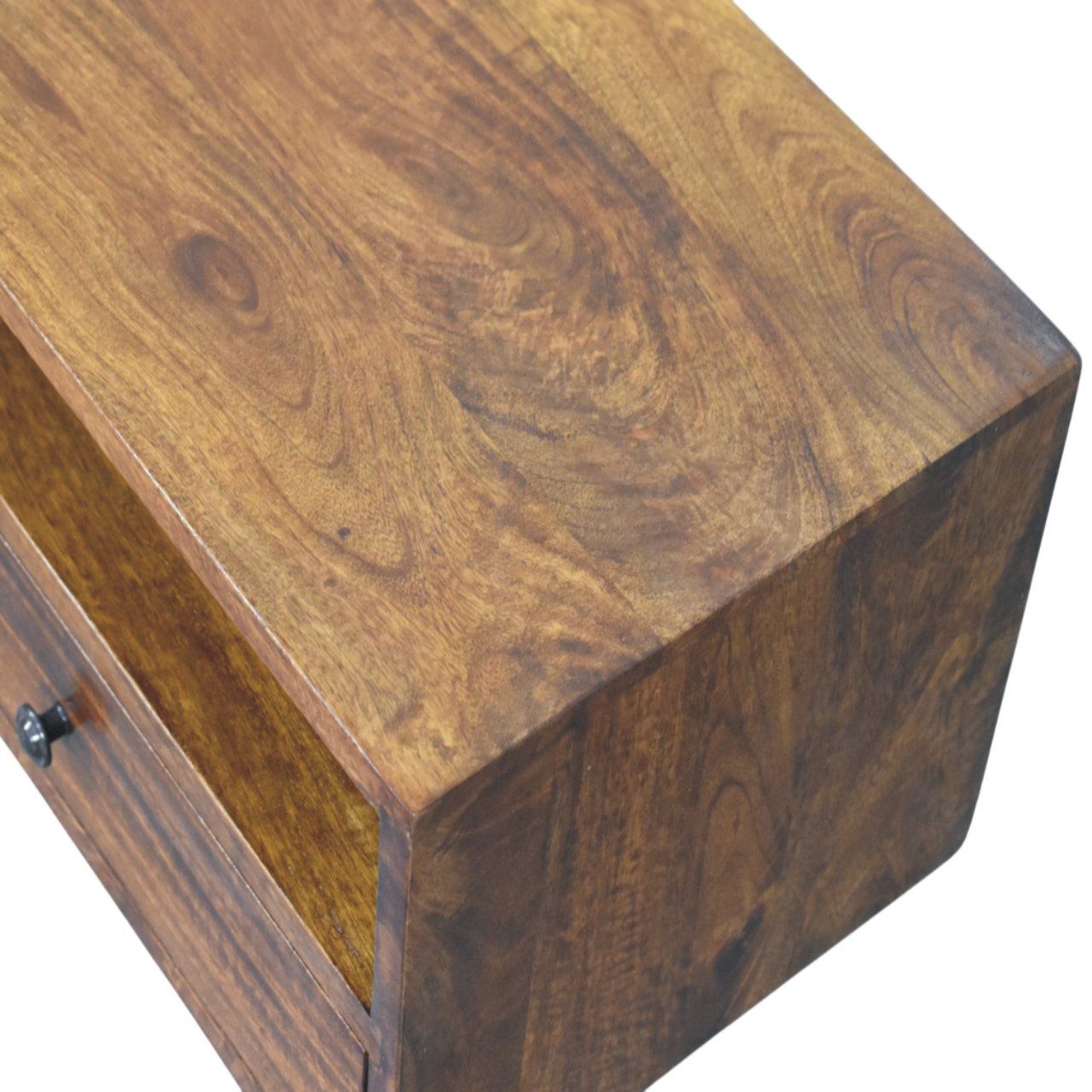 Artisan - Lunar 2 Drawer Chestnut Wall Mounted Media Unit