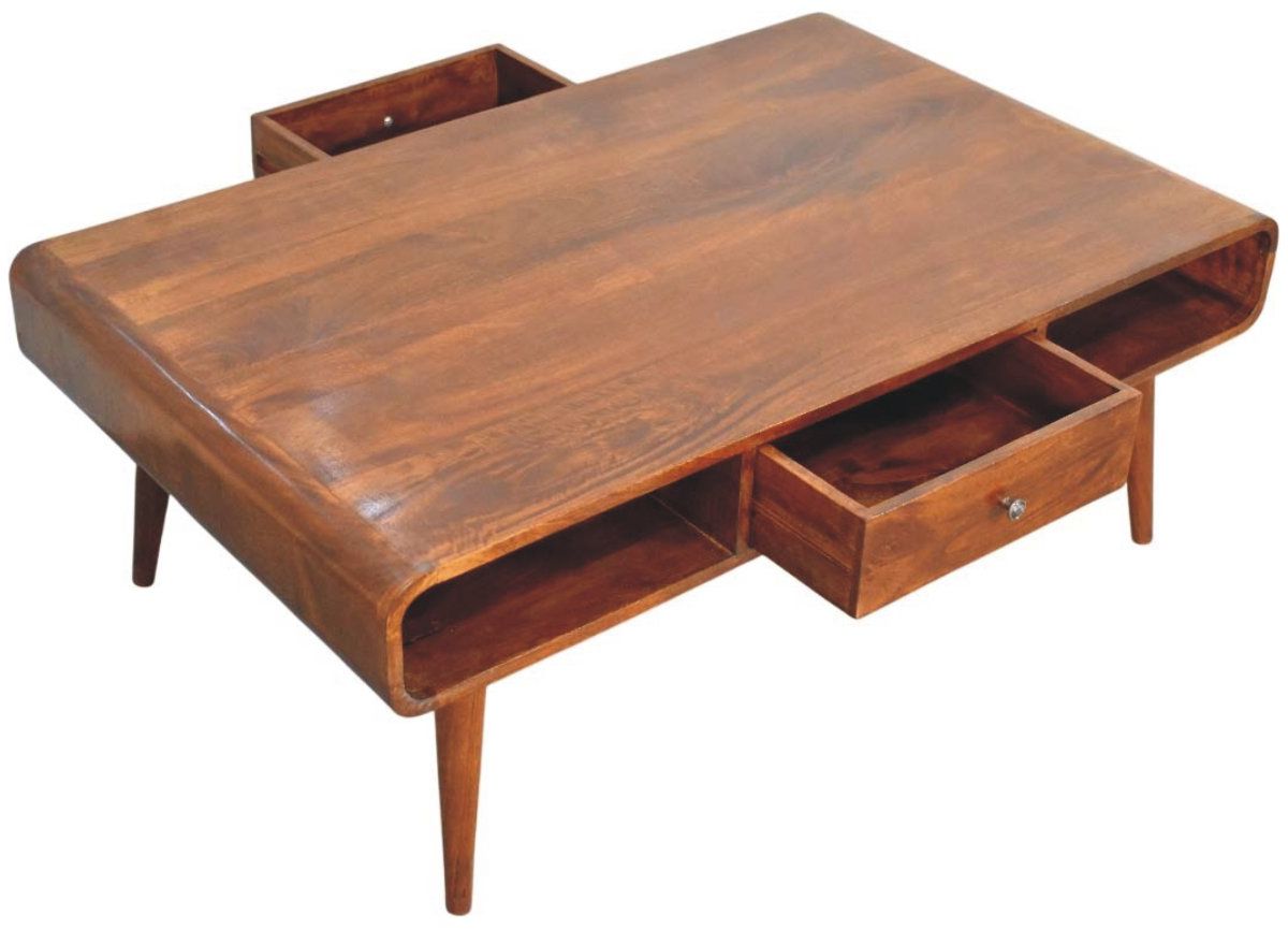 Artisan - Avora 2 Drawer Chestnut Coffee Table