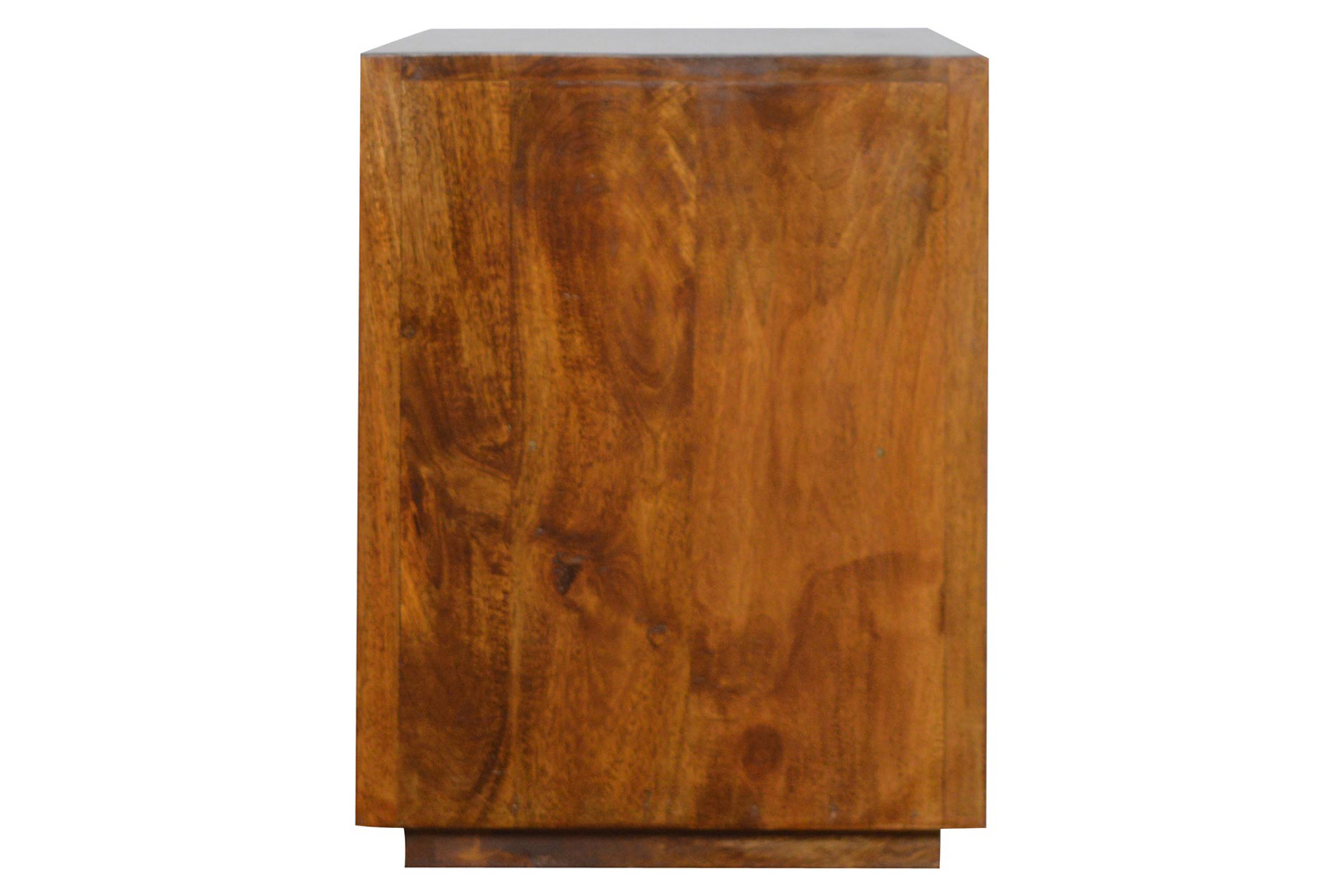 Artisan - Media Unit with Gold Bar in Chestnut