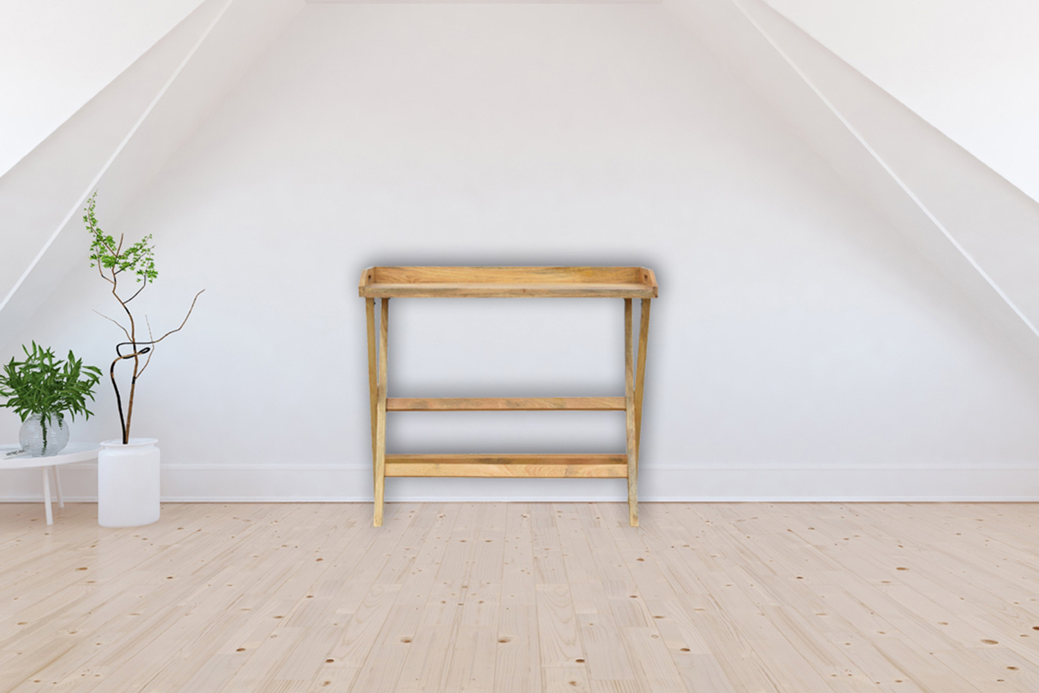 Artisan - Butler Style Writing Desk with Foldable Legs