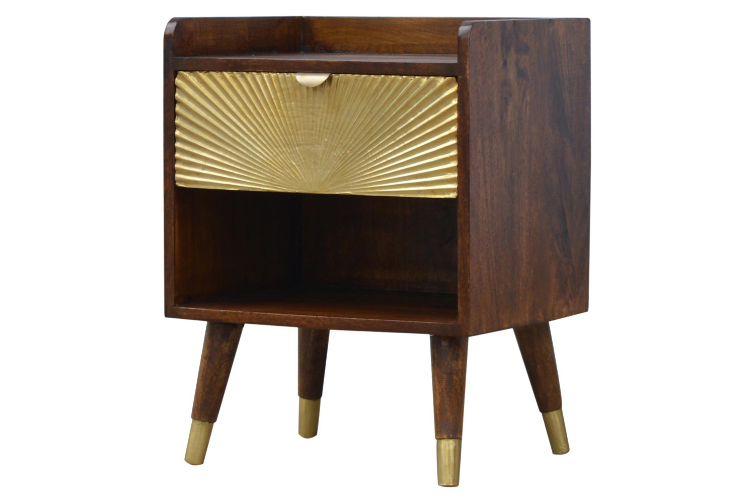 Artisan Manila Gold Bedside - 1 Drawer