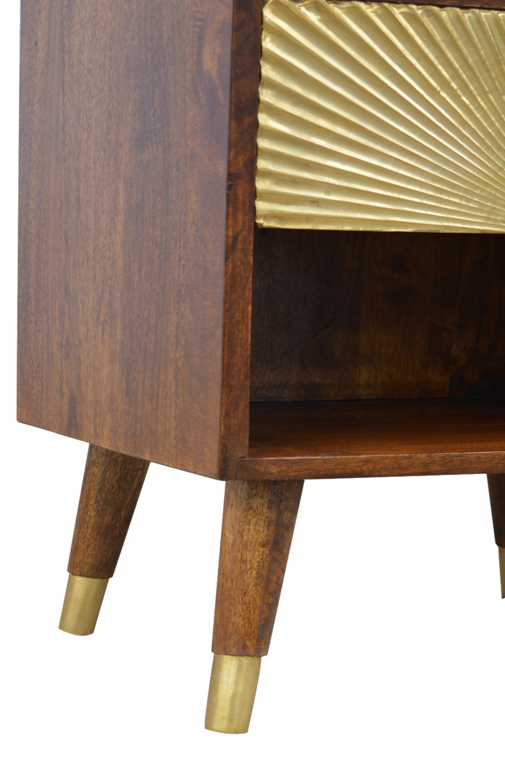 Artisan Manila Gold Bedside - 1 Drawer