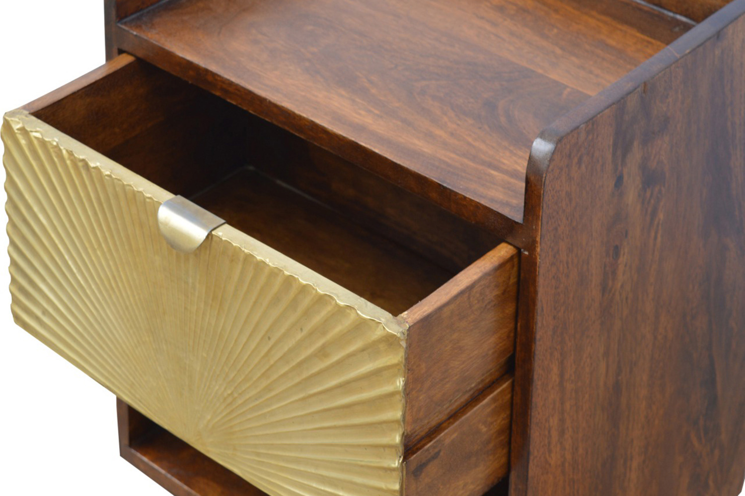 Artisan Manila Gold Bedside - 1 Drawer