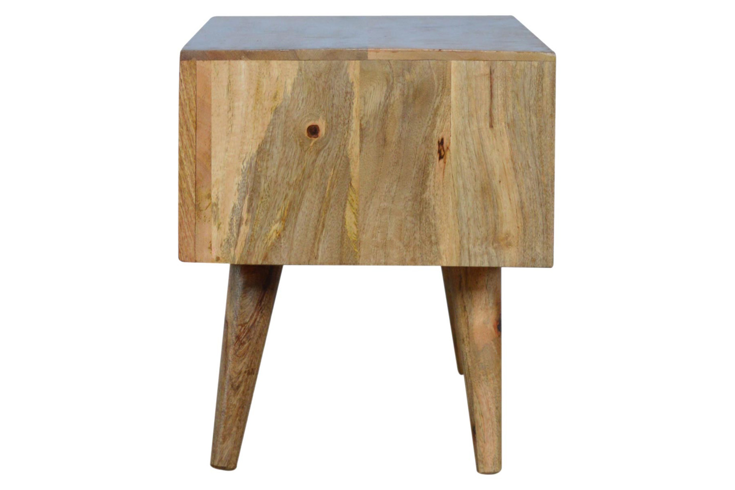 Artisan - Pineapple Carved Media Unit in Oak-ish