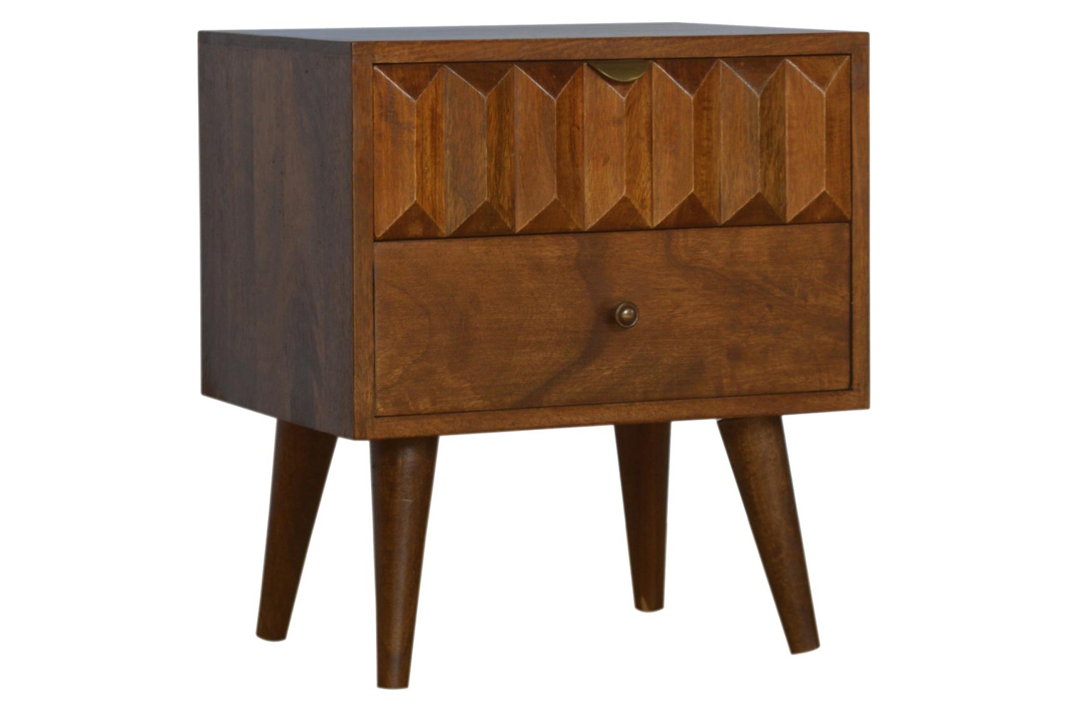 Artisan Prism Bedside - Chestnut