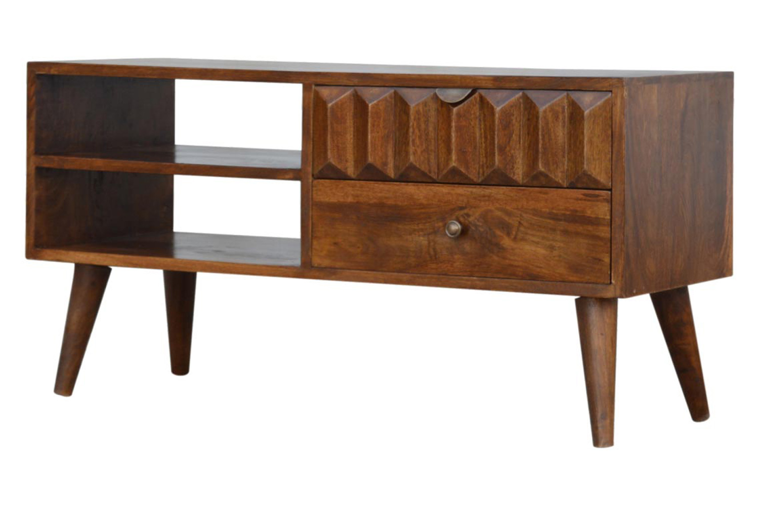 Artisan - Prism Media Unit in Chestnut