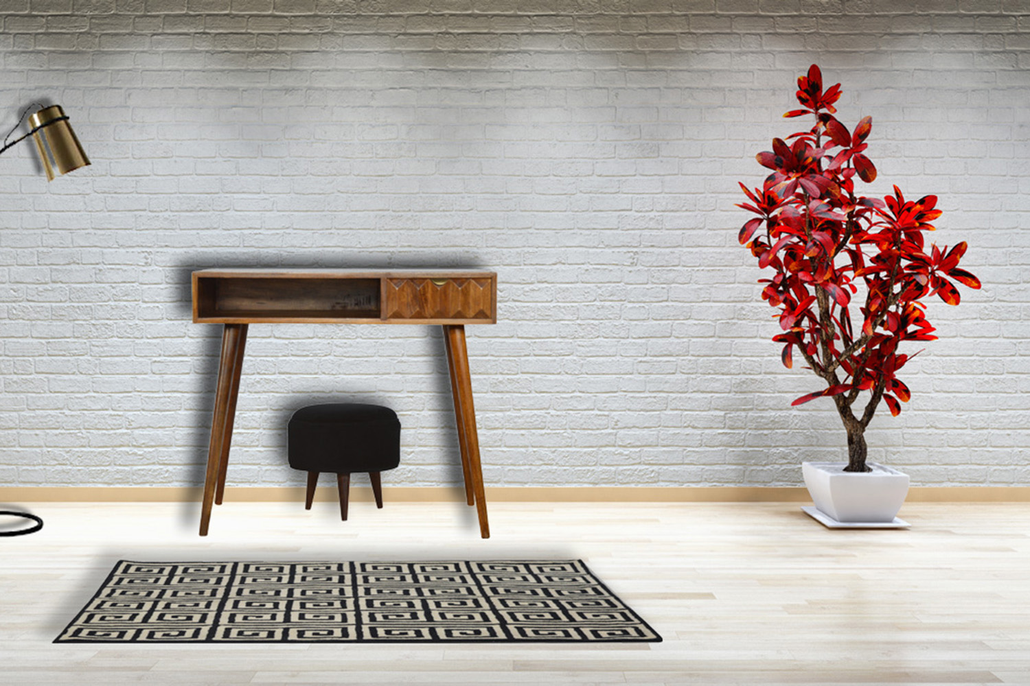 Artisan - Prism Writing Desk in Chestnut