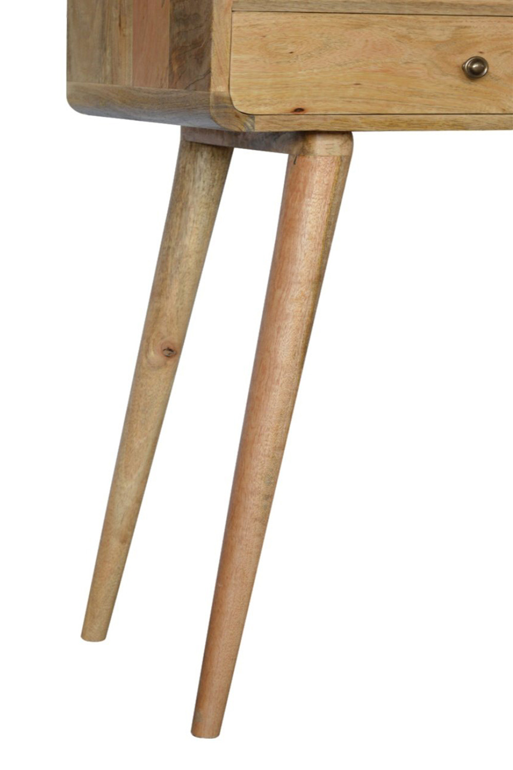 Artisan Curved Console Table - Oak-ish
