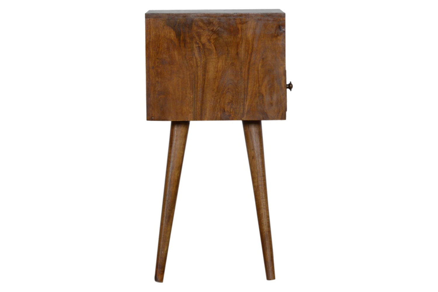 Artisan - Mini Geometric Brass Inlay Bedside