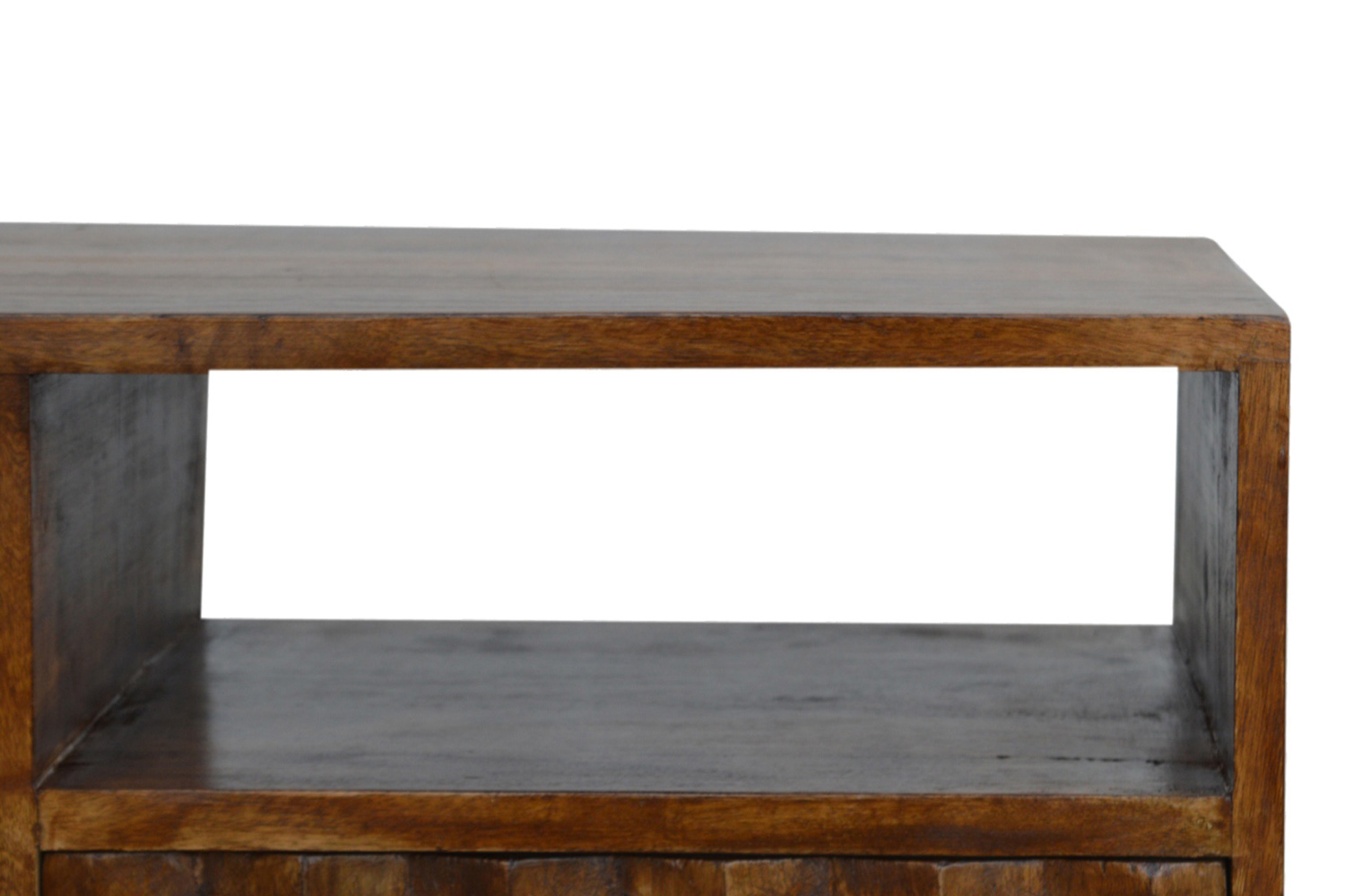 Artisan - Pineapple Carved Media Unit in Chestnut