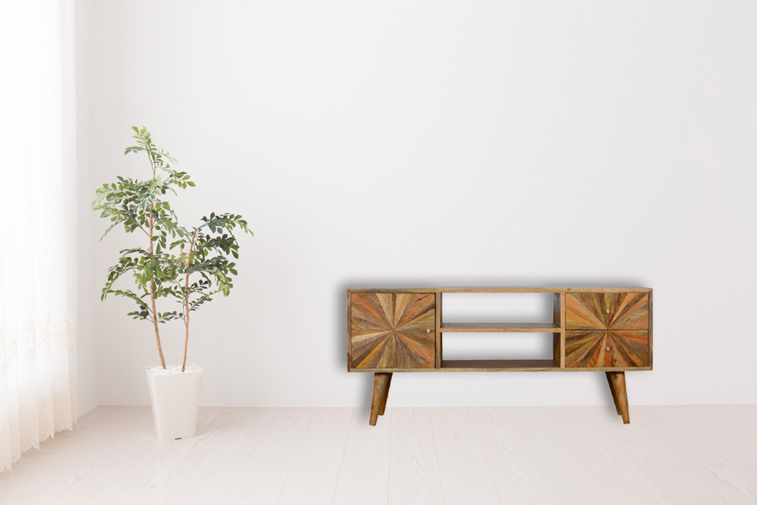 Artisan Sunrise Entertainment Unit - Oak-ish