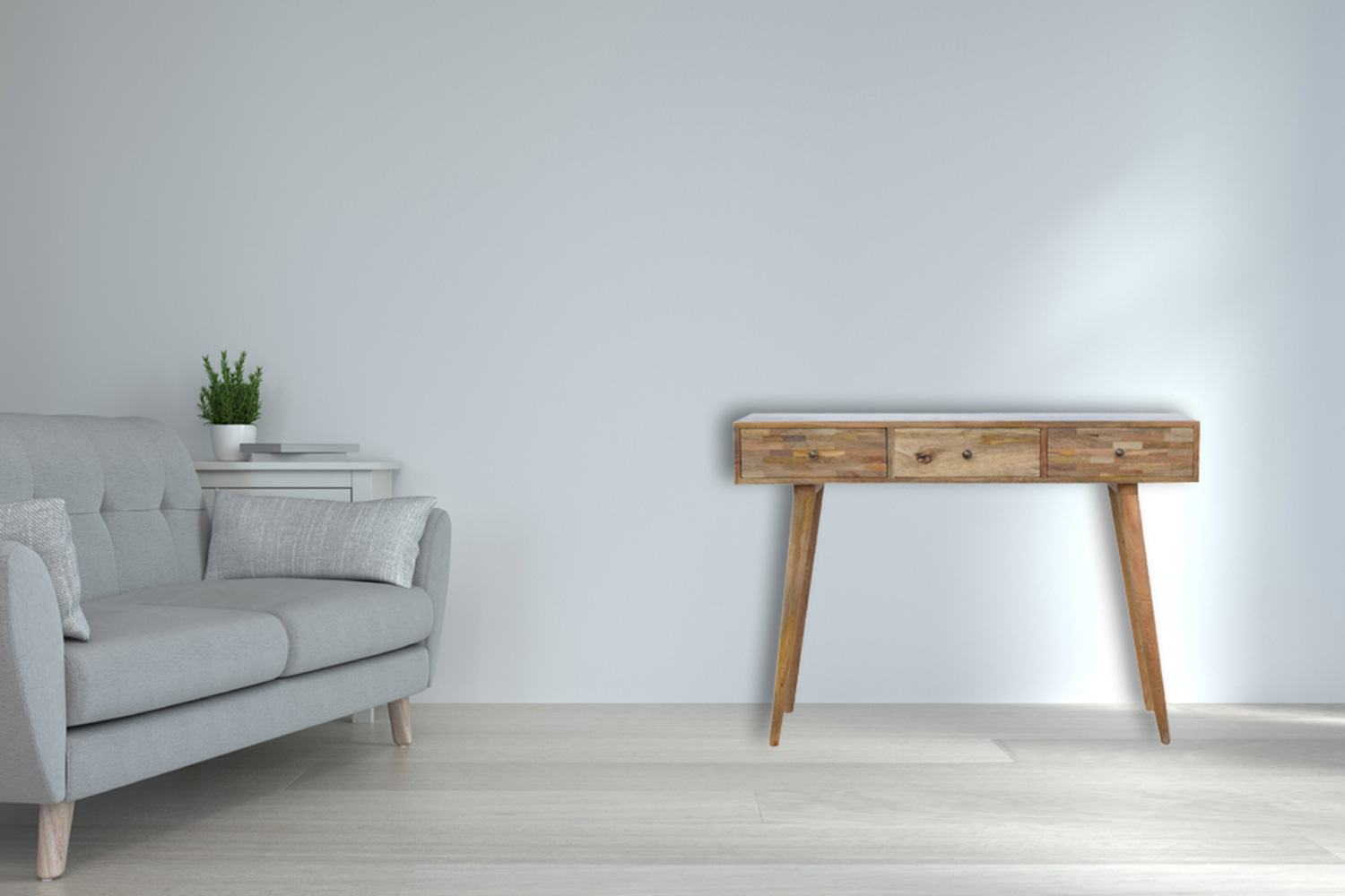 Artisan - Patchwork Patterned Console Table