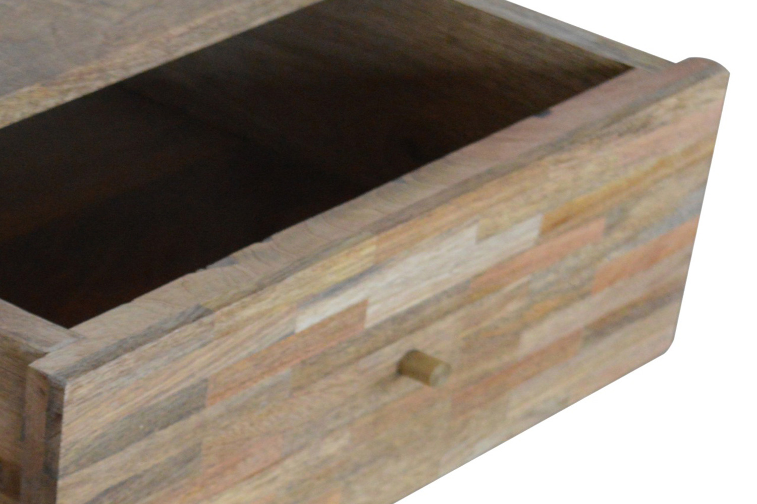 Artisan Mixed Bedside - Oak-ish