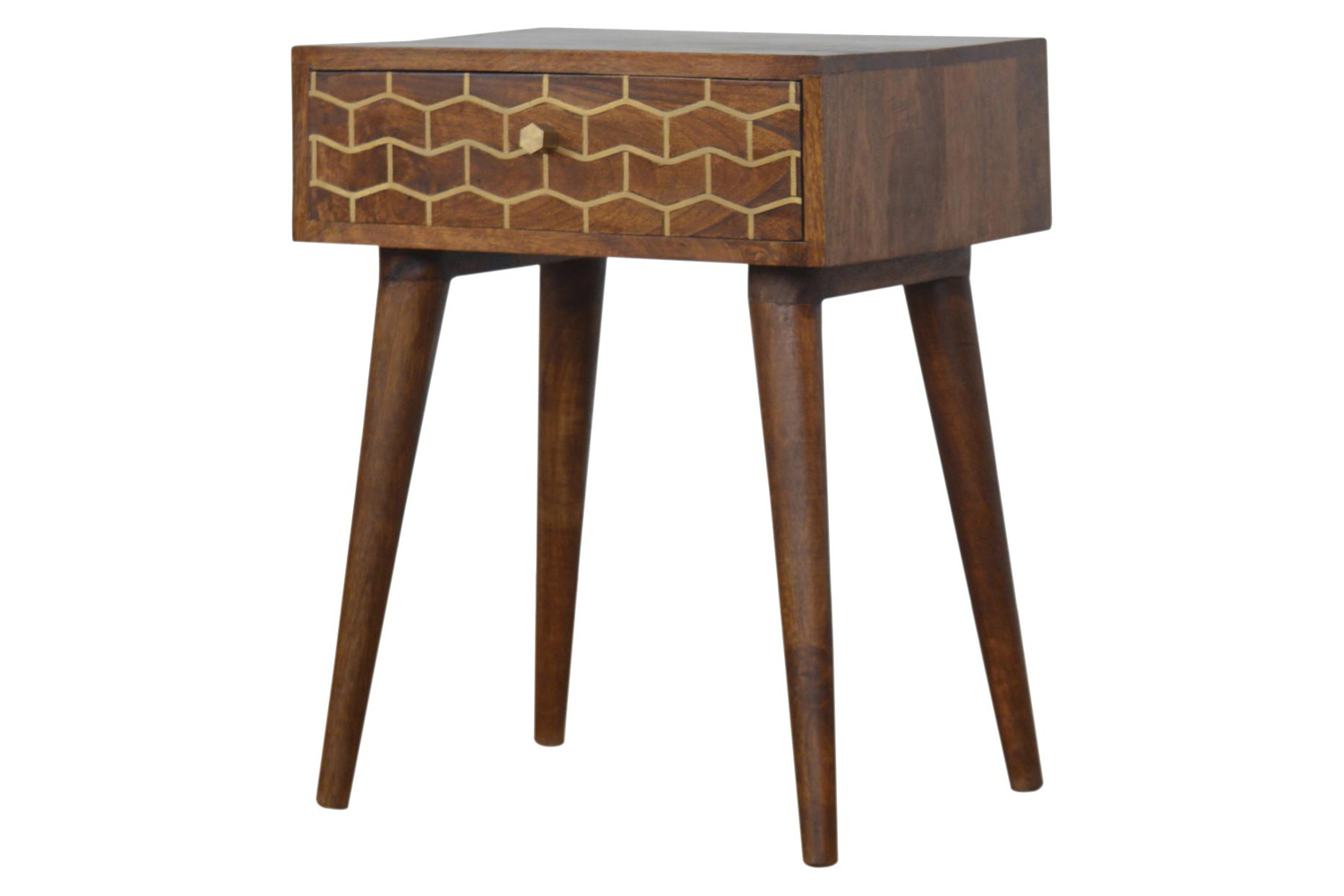 Artisan Gold Art Pattern Bedside