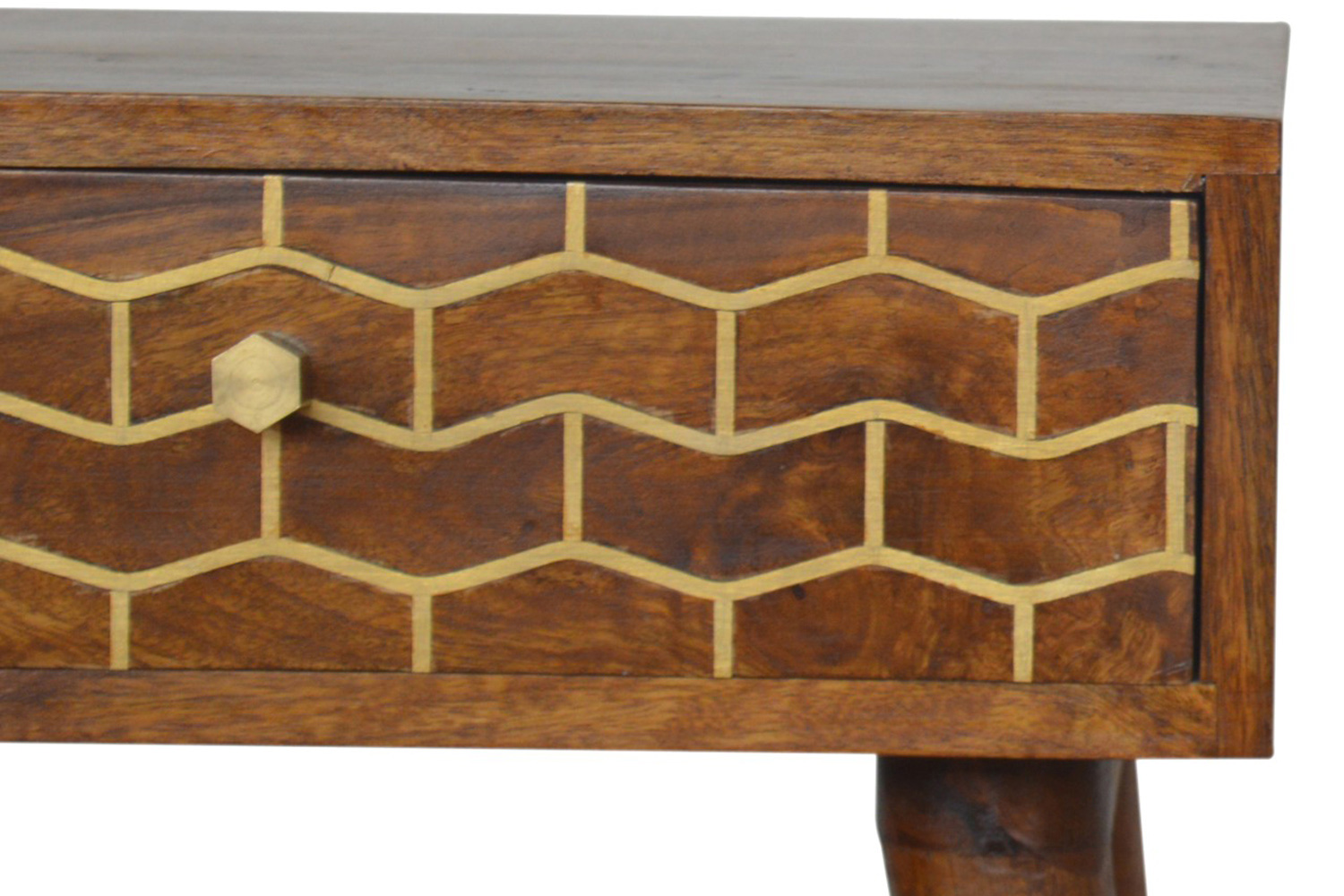 Artisan Gold Art Pattern Bedside
