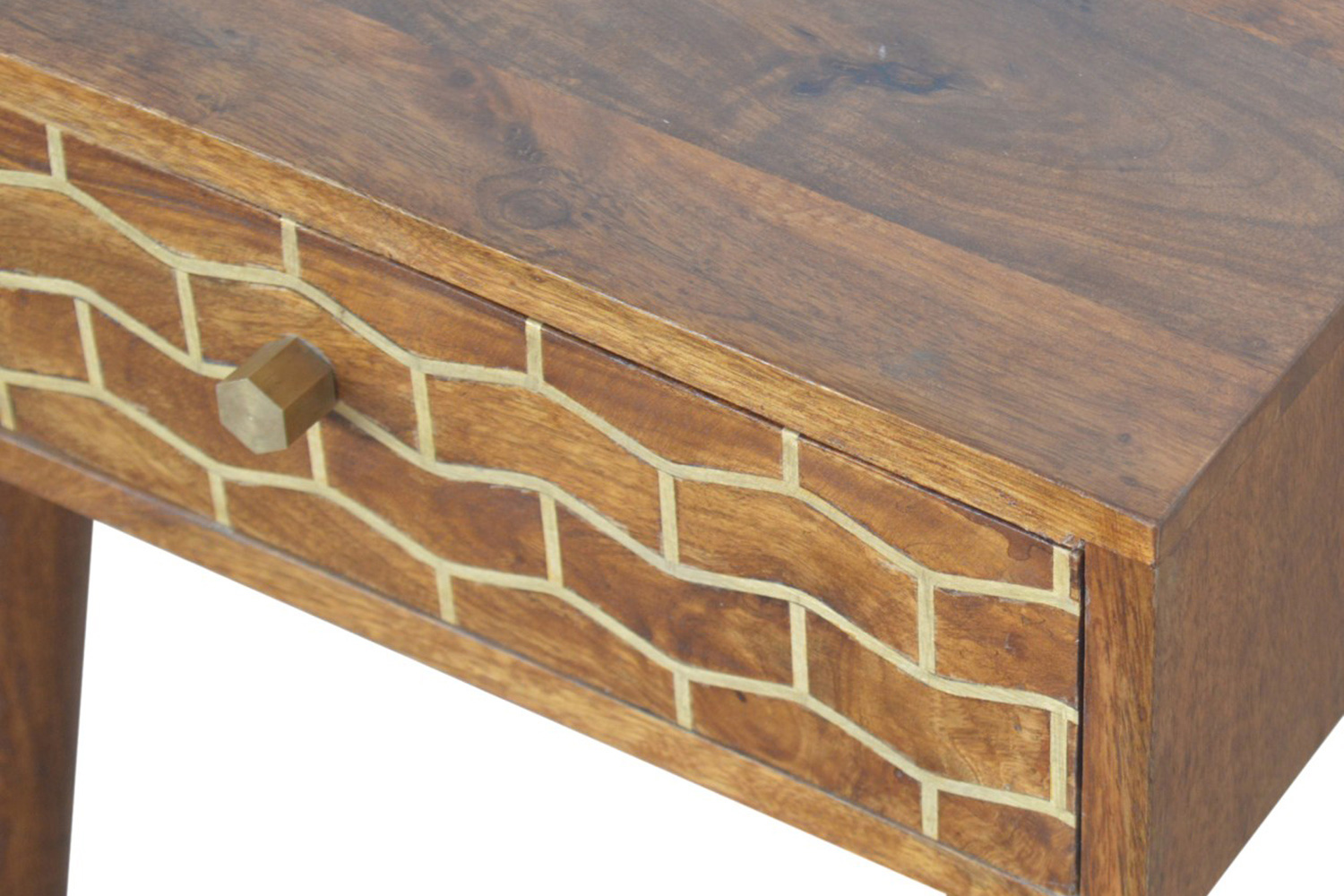 Artisan Gold Art Pattern Bedside