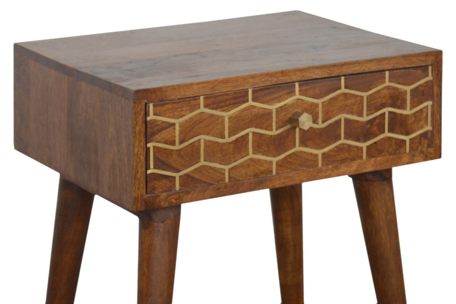 Artisan Gold Art Pattern Bedside