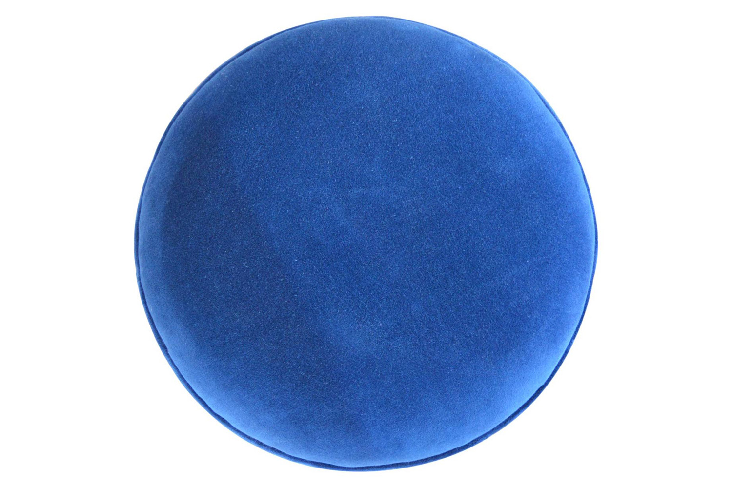 Artisan Nordic Style Footstool - Royal Blue, Velvet