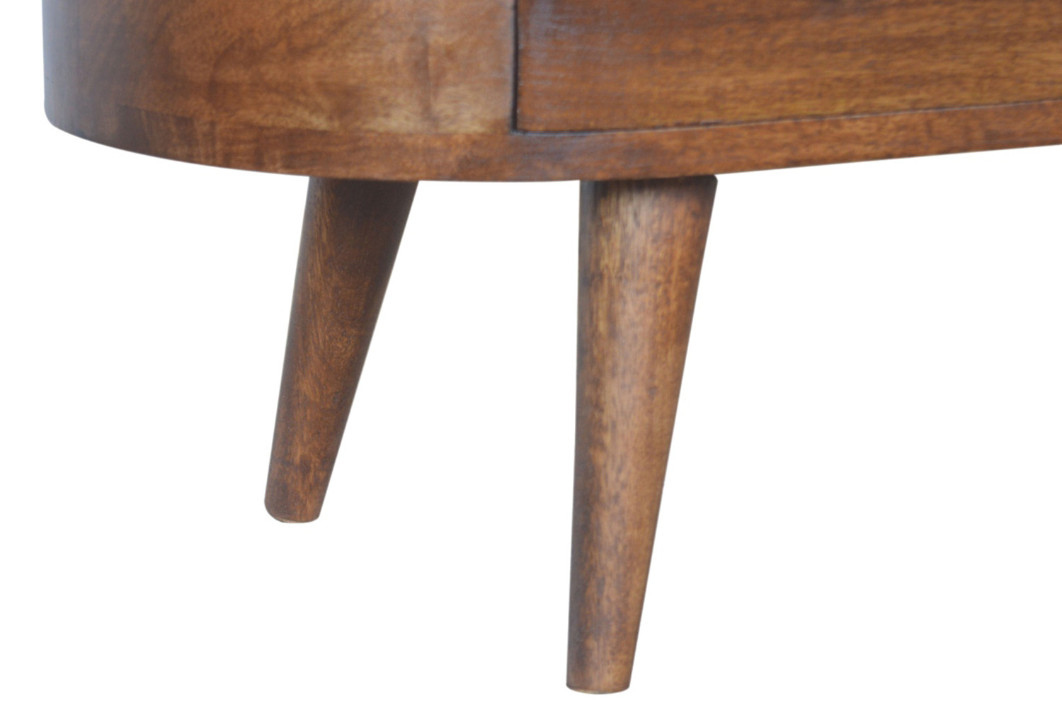 Artisan Rounded Entertainment Unit - Chestnut