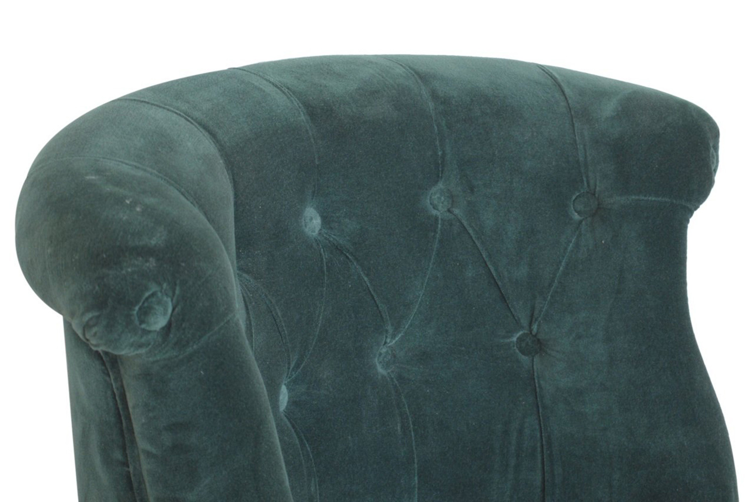 Artisan Accent Chair - Emerald Green, Velvet