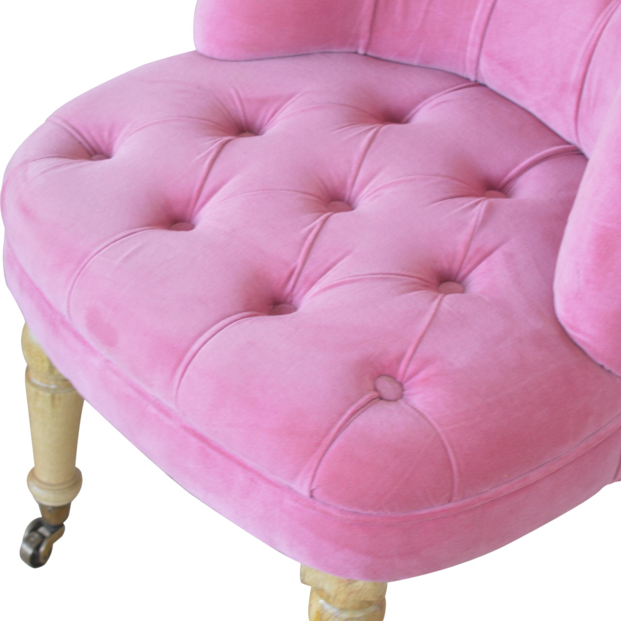Artisan - Accent Chair in Pink, Velvet