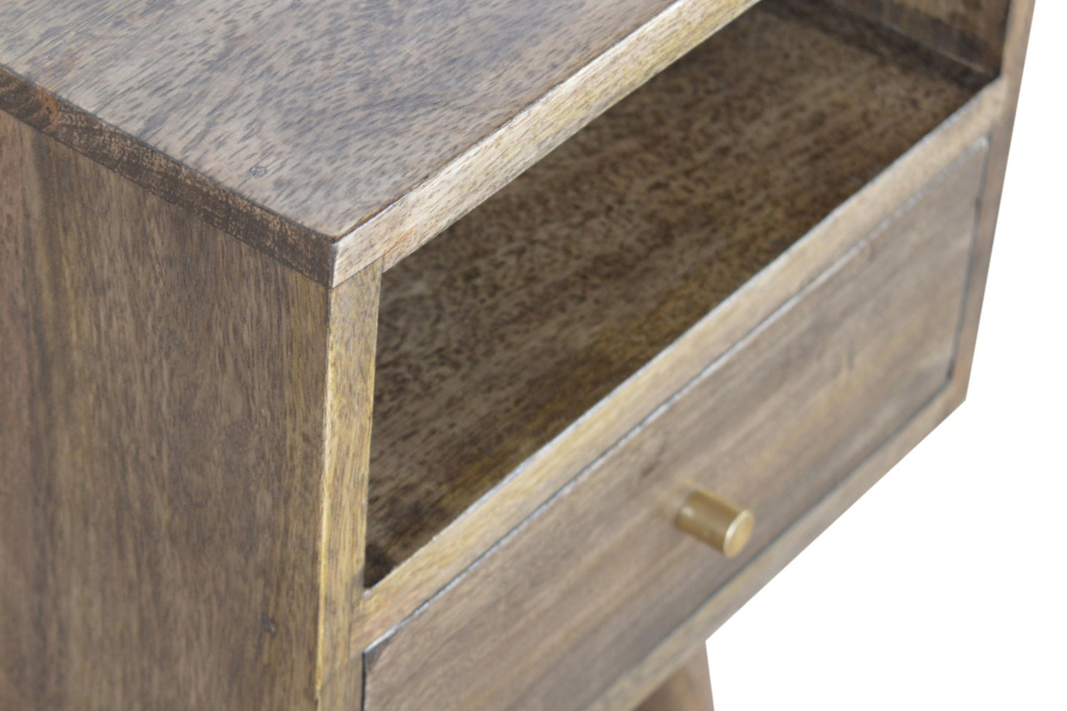 Artisan Mini Bedside - Gray Washed