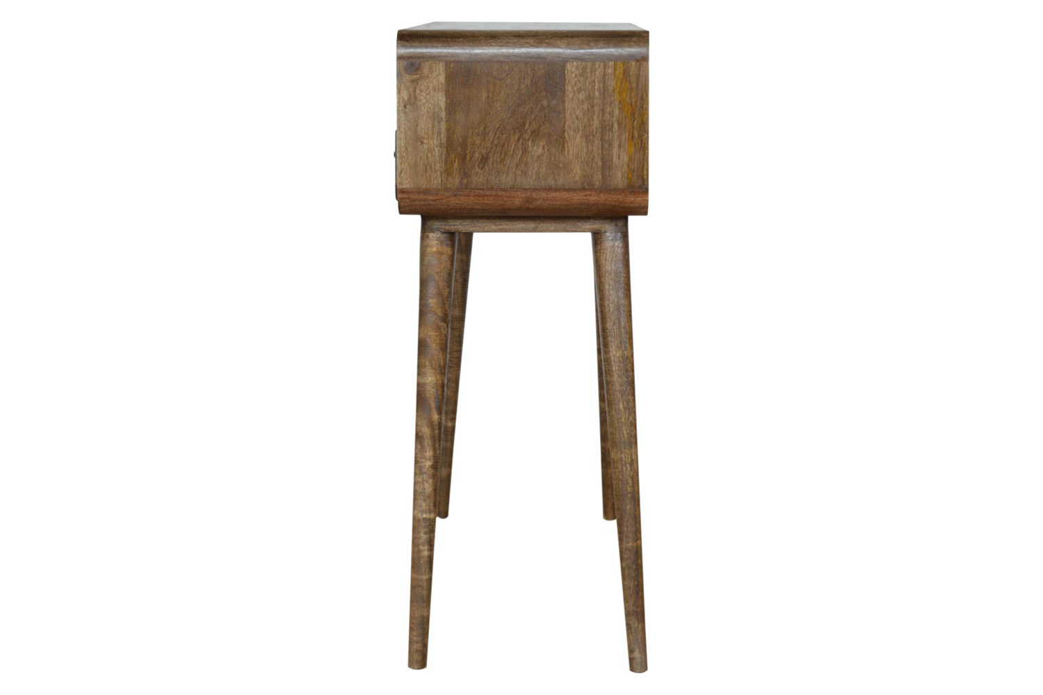 Artisan Curved Console Table - Gray Washed