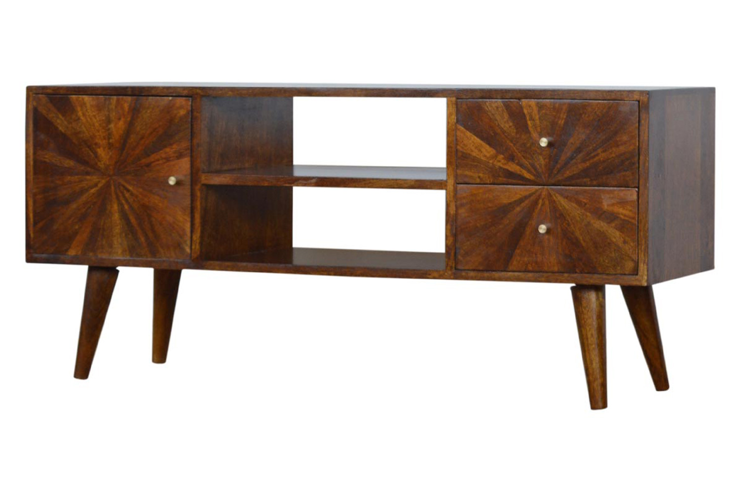 Artisan Sunrise Entertainment Unit - Chestnut