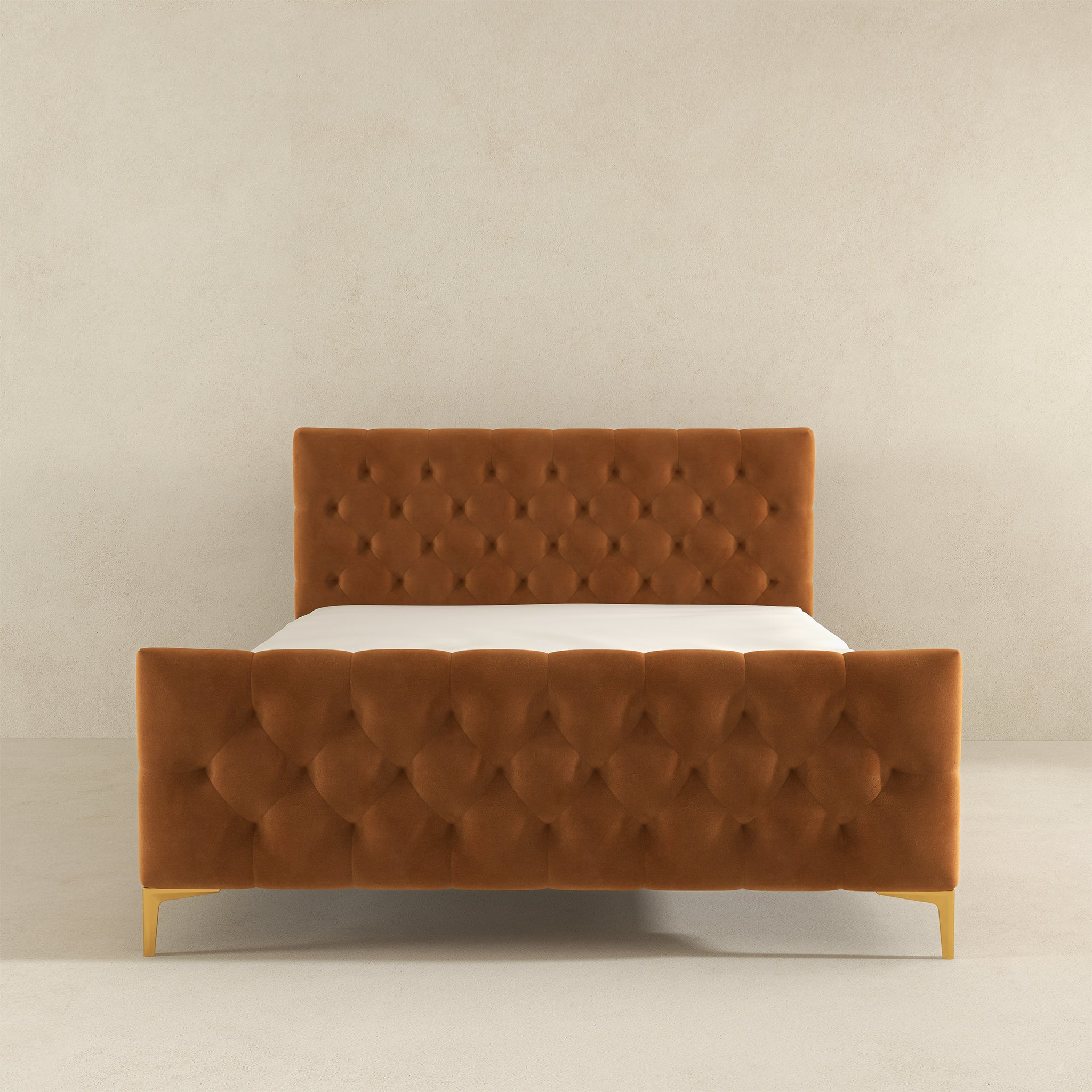 Ashcroft - Bailey Velvet Bed