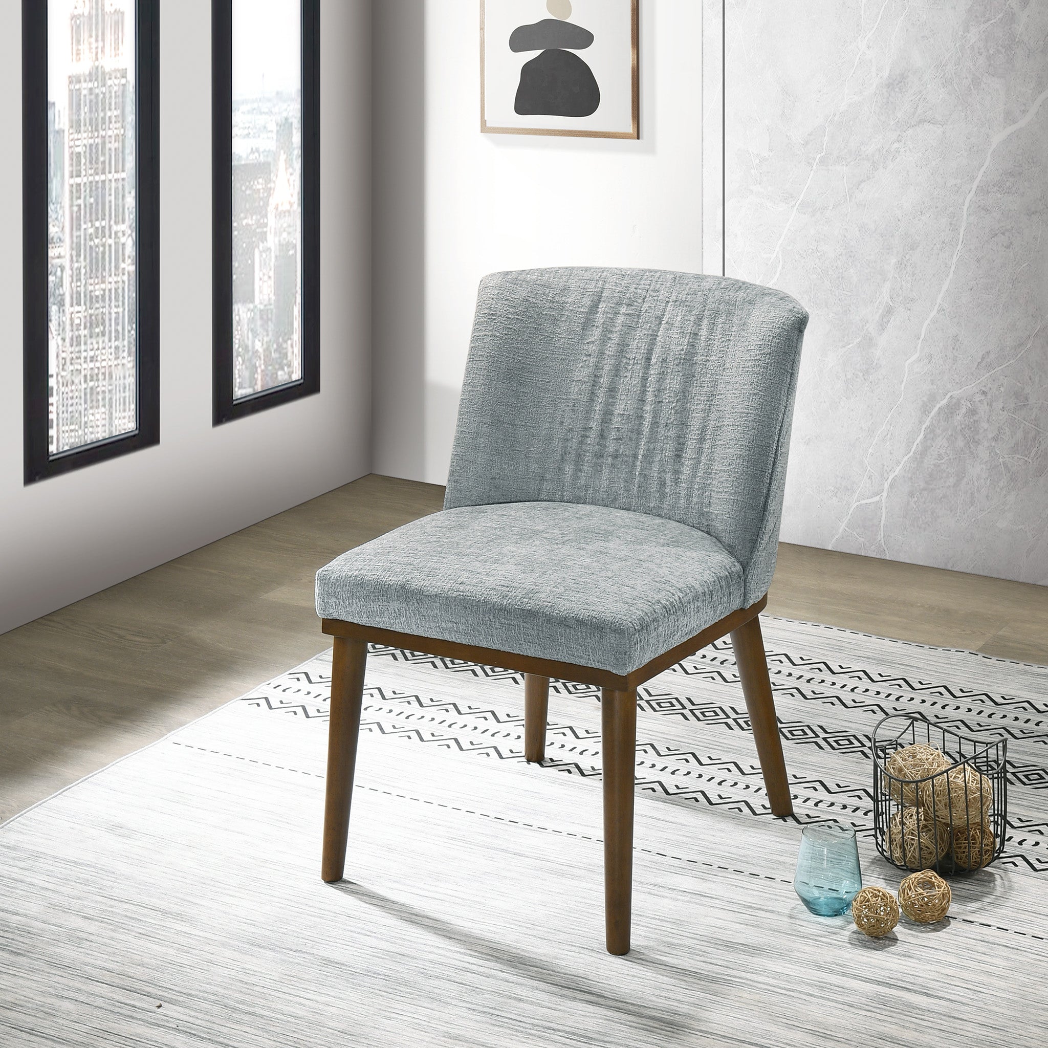 Ashcroft - Daley Fabric Dining Chair (Set Of 2)