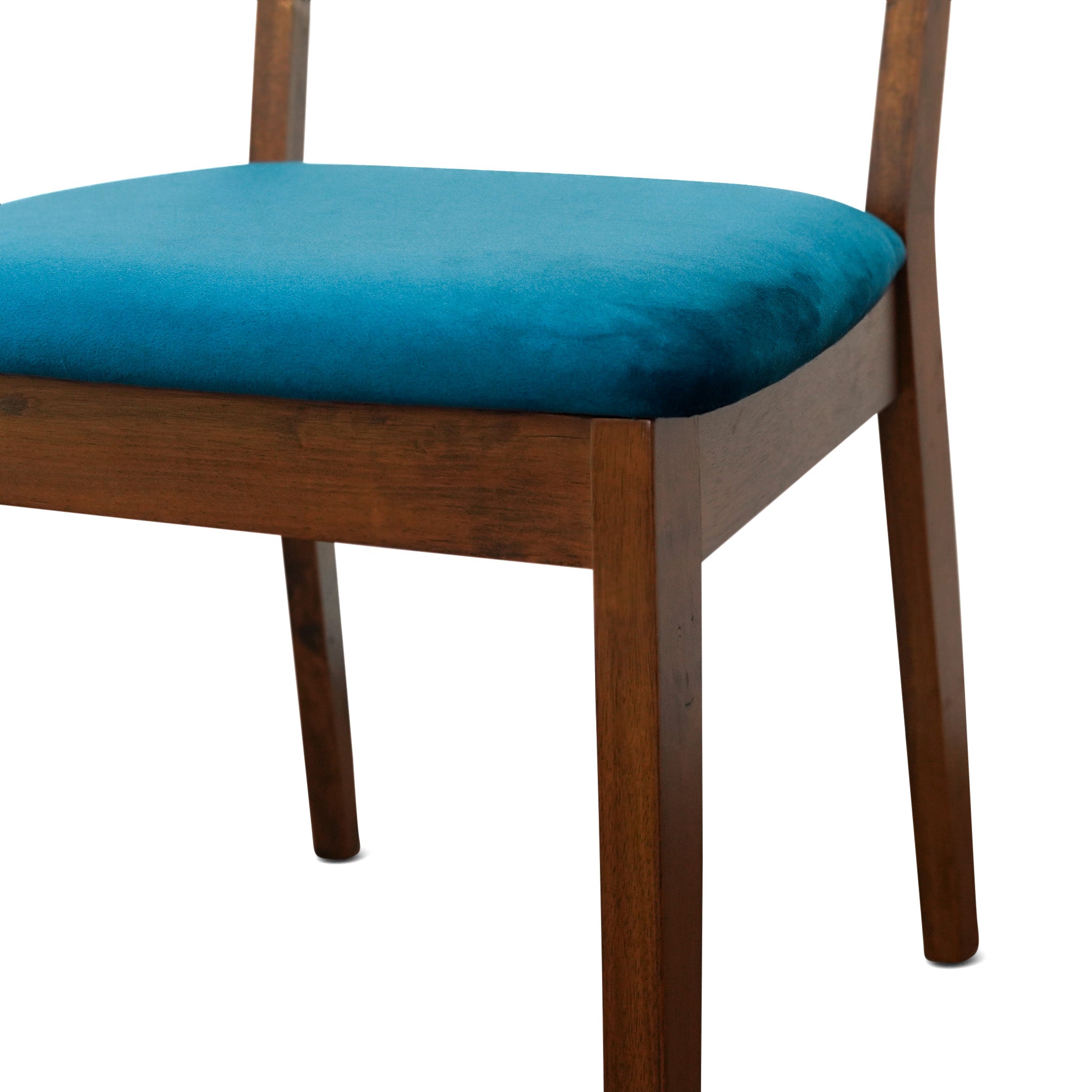 Ashcroft Kaden Dining Chair (Set Of 2) - Navy Blue Velvet