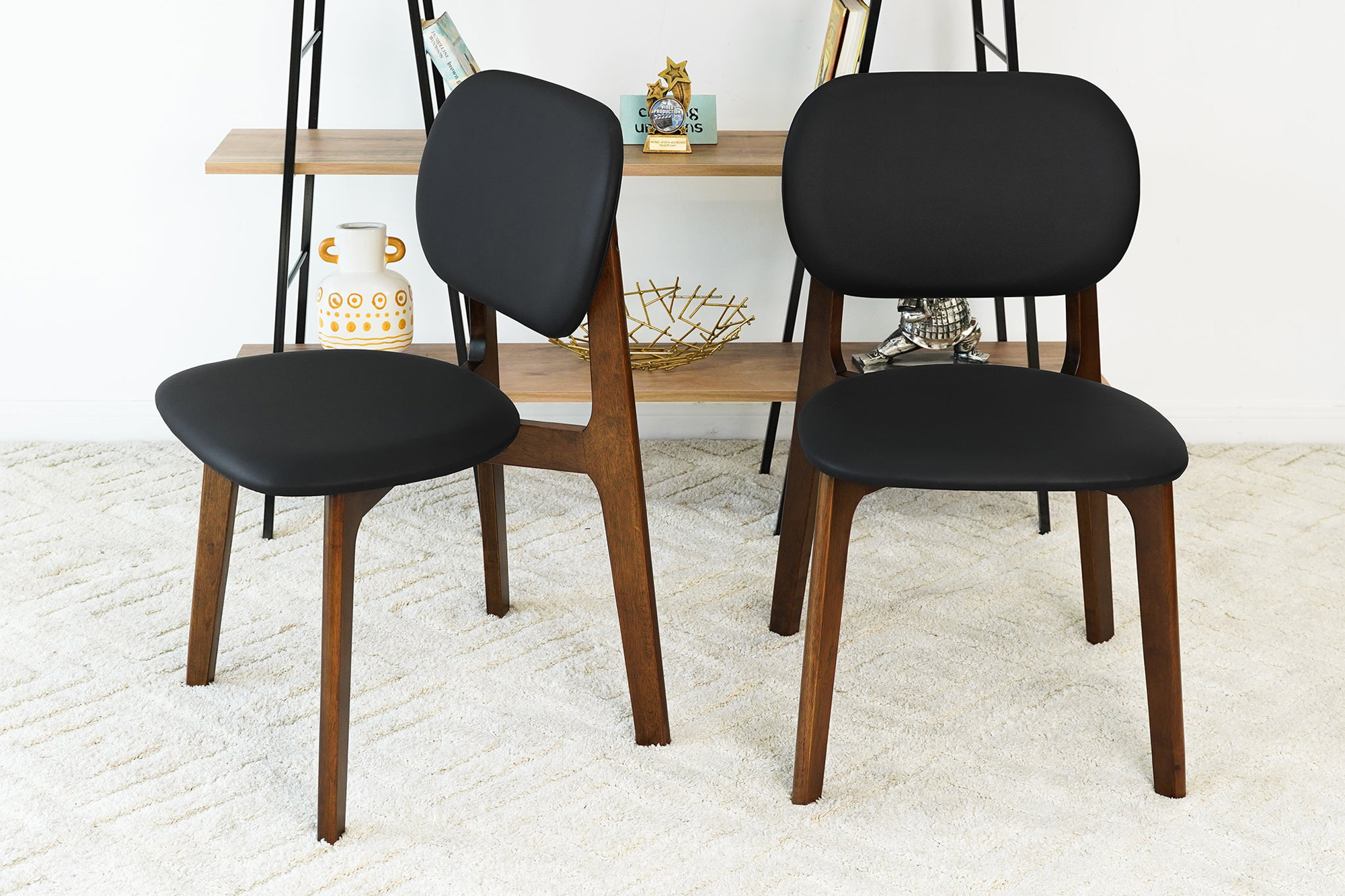 Ashcroft - Kelsey Leather Dining Chair (Set Of 2)