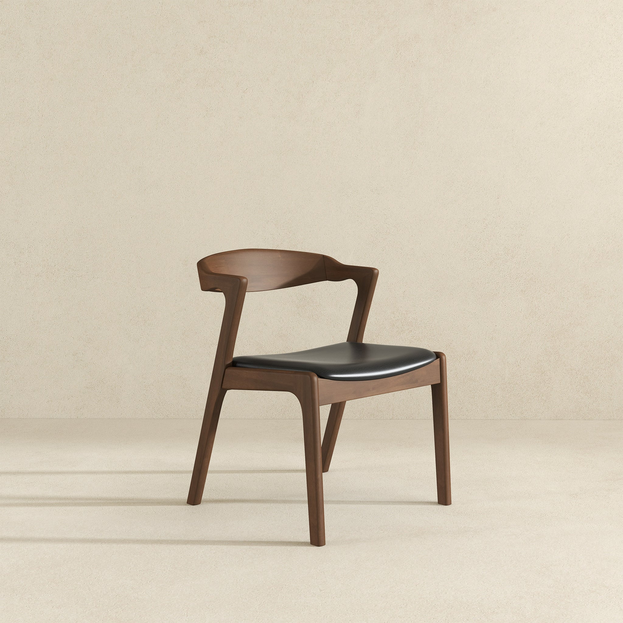 Ashcroft - Dakota Upholstered Solid Wood Dining Chair (Set Of 2)