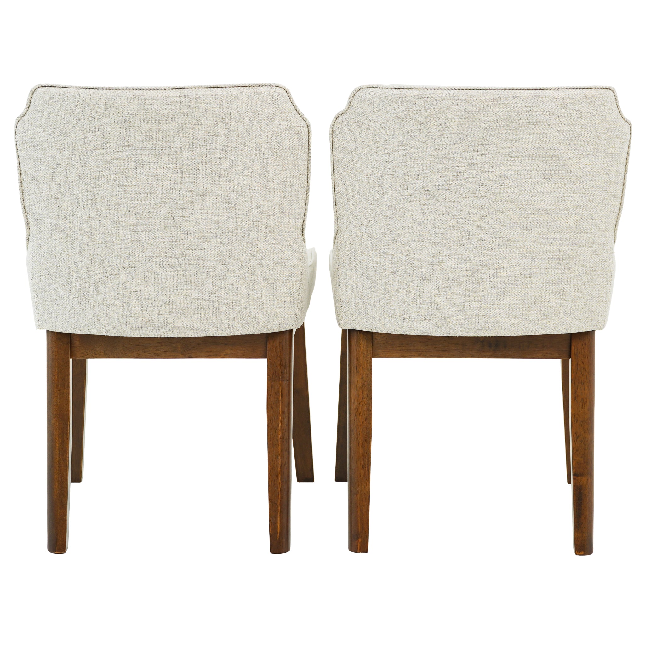 Ashcroft - Ellis Dining Chair Set of 2 in Beige Linen