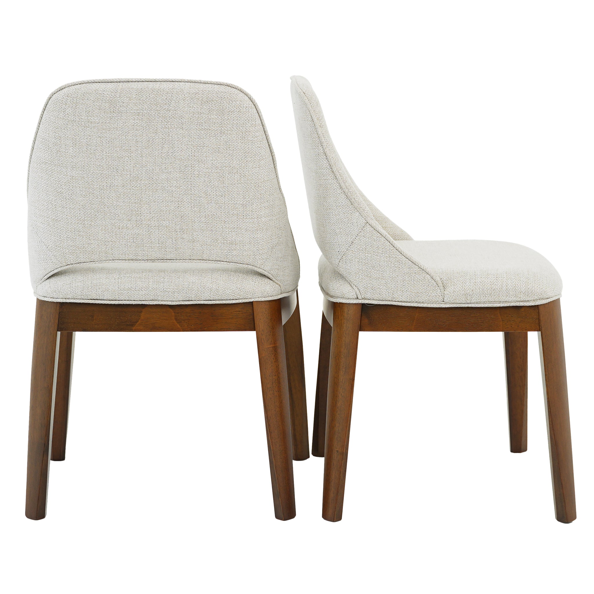 Ashcroft - Weston Dining Chair Set of 2 - Beige Linen