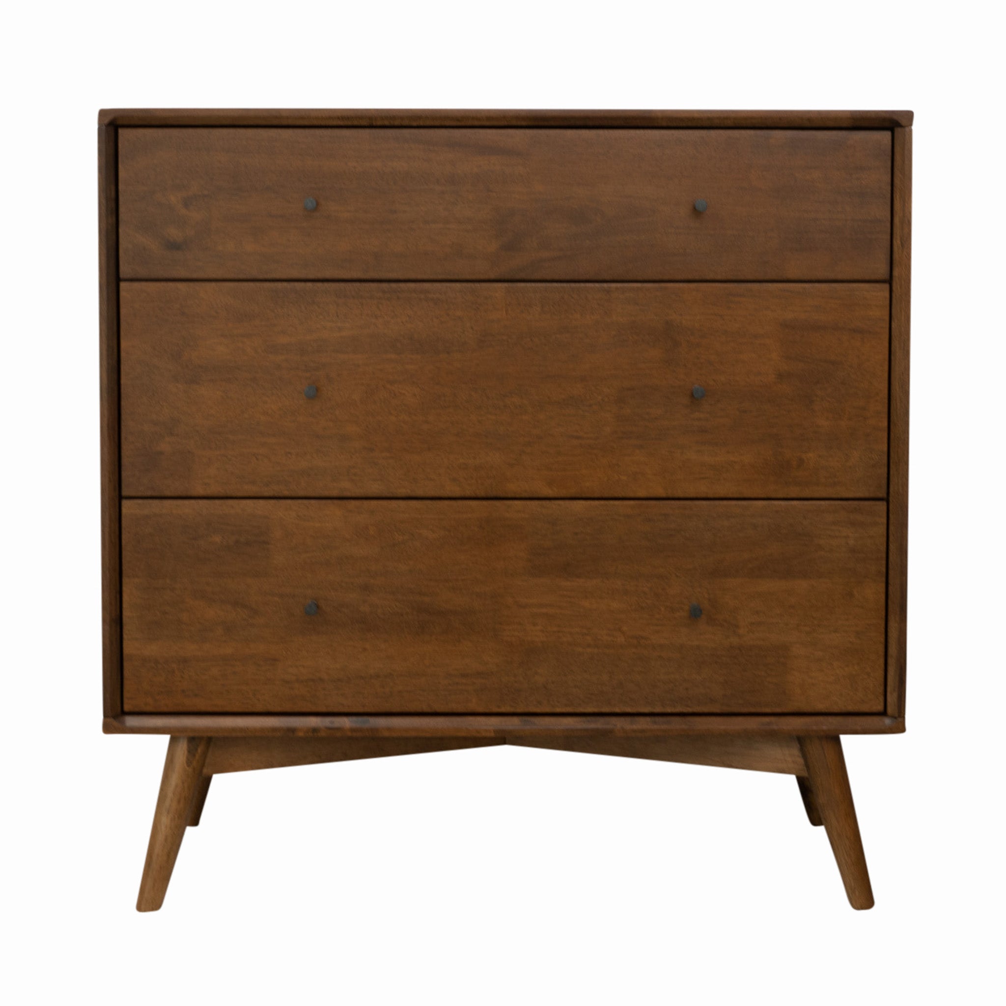 Ashcroft - Caroline Mid Century Modern Solid Wood Dresser 3-Drawer
