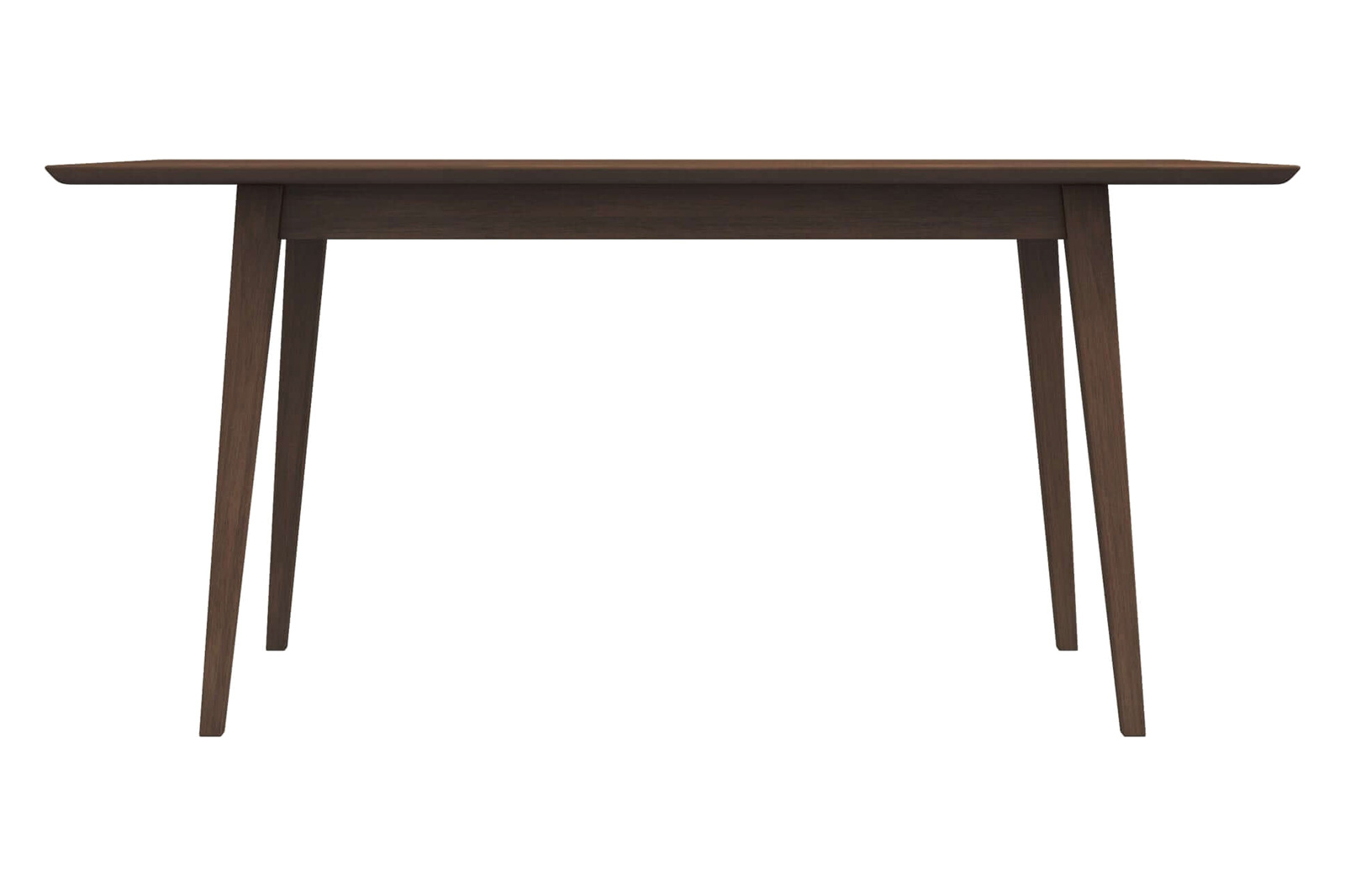 Ashcroft Levi Modern Style Solid Wood Rectangular Dining Kitchen Table - White, 47"