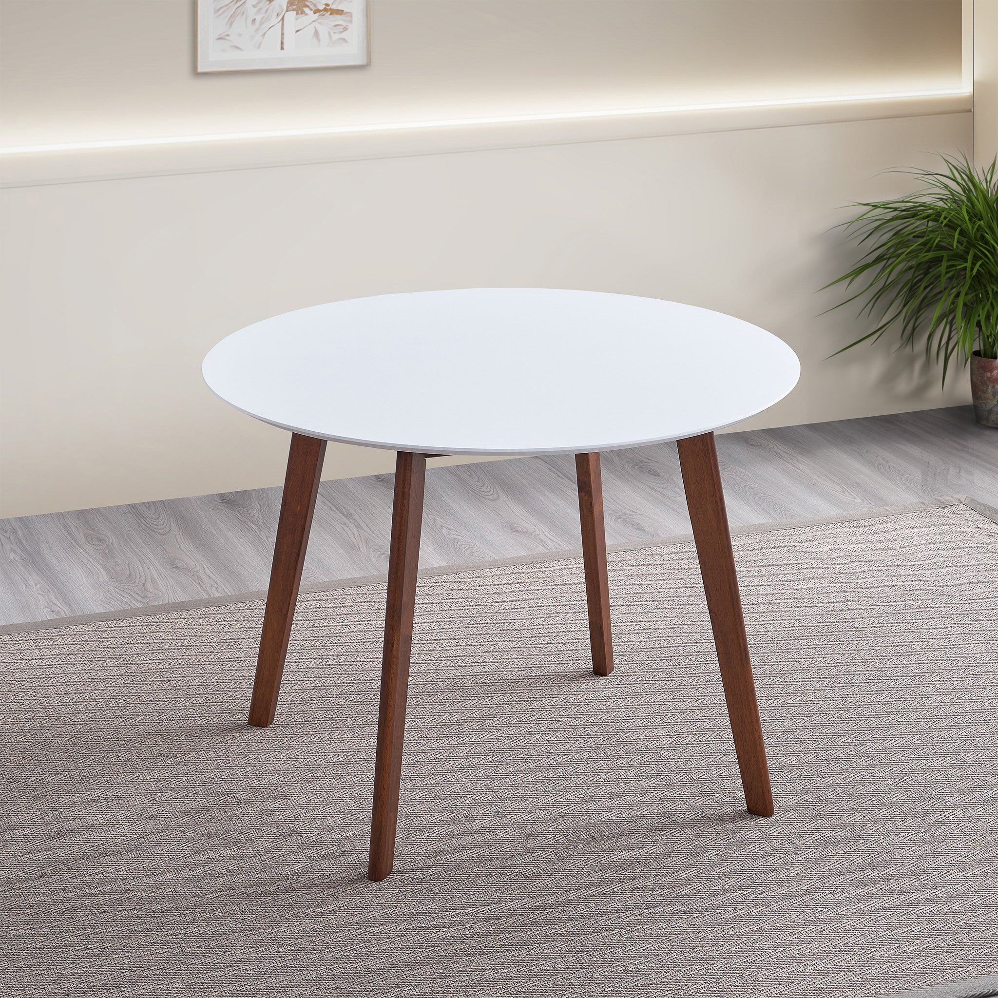 Ashcroft - Carlton White Top Dining Table