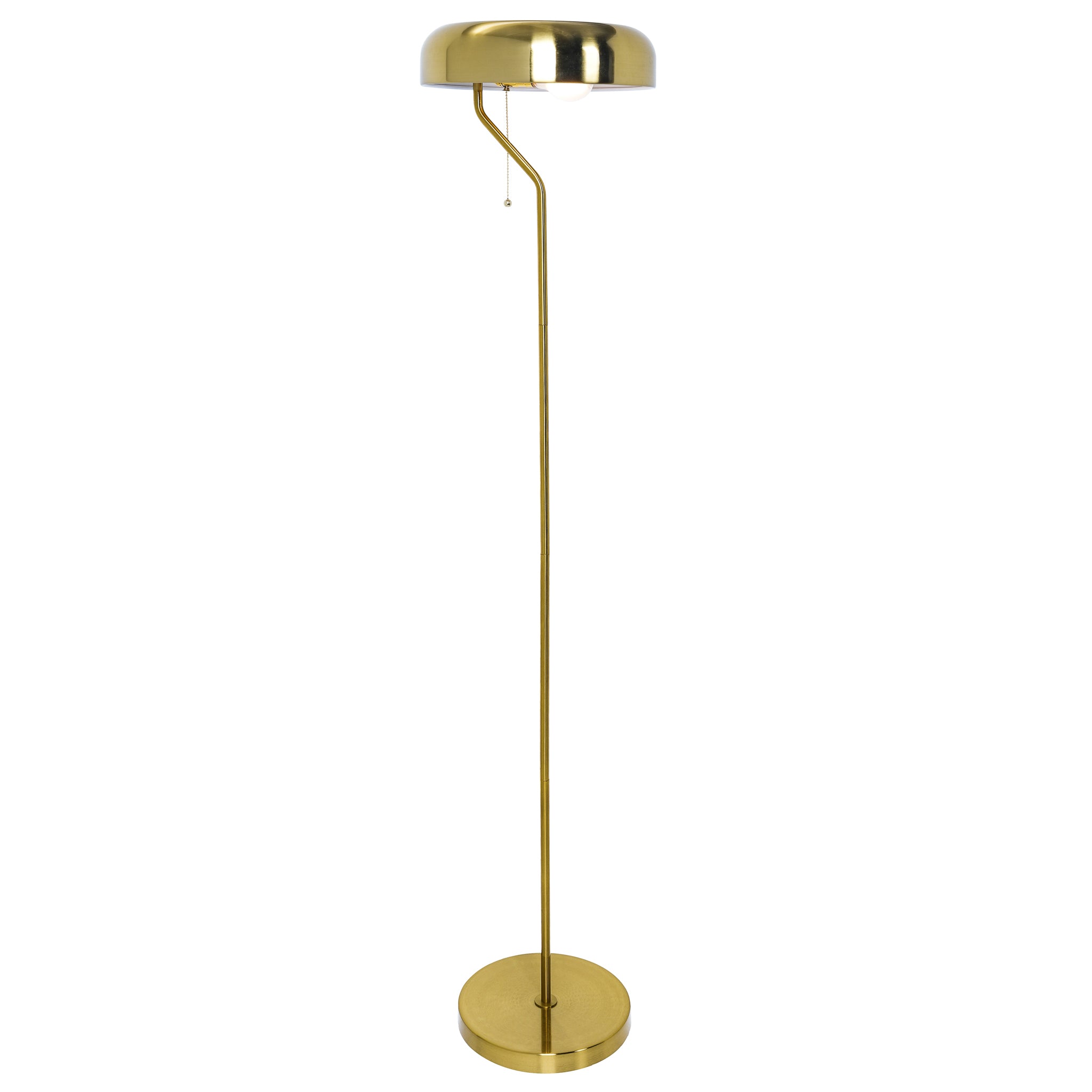 Ashcroft - Spectra Floor Lamp - Gold outer and White inner