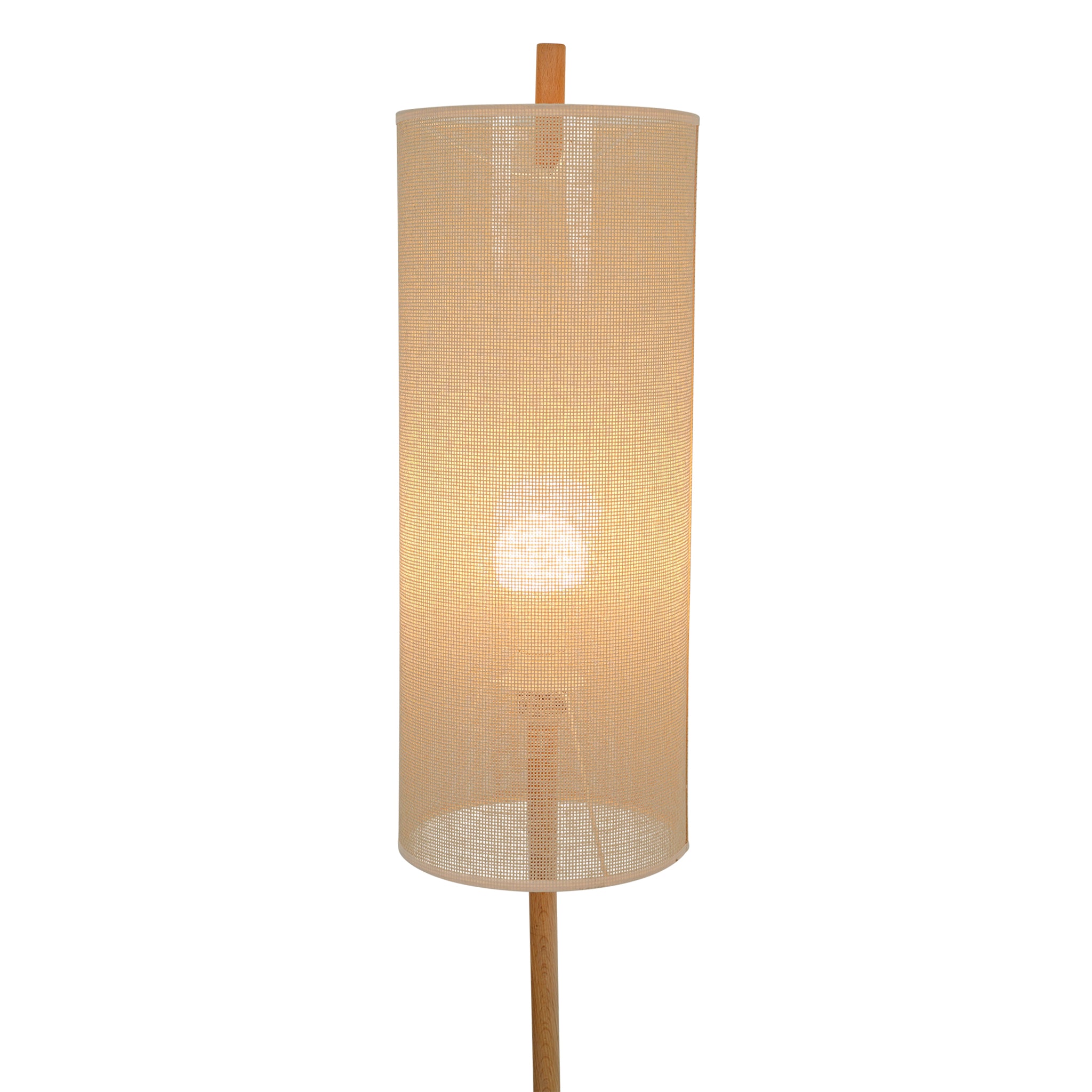 Ashcroft - Vialux Floor Lamp - Oak and Natural