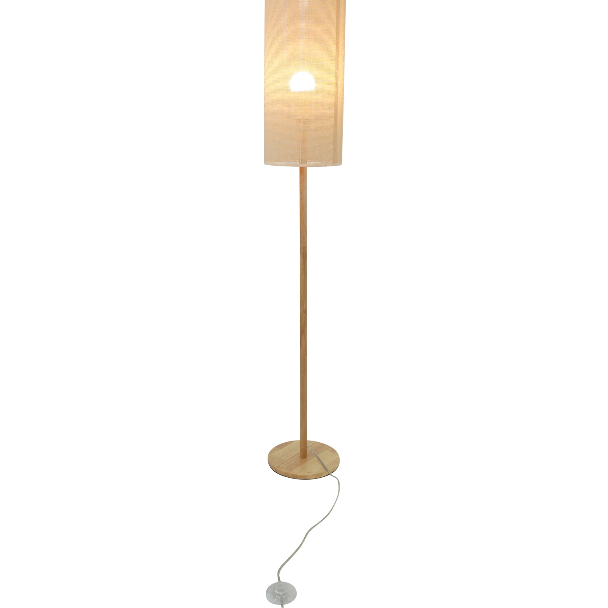 Ashcroft - Vialux Floor Lamp - Oak and Natural
