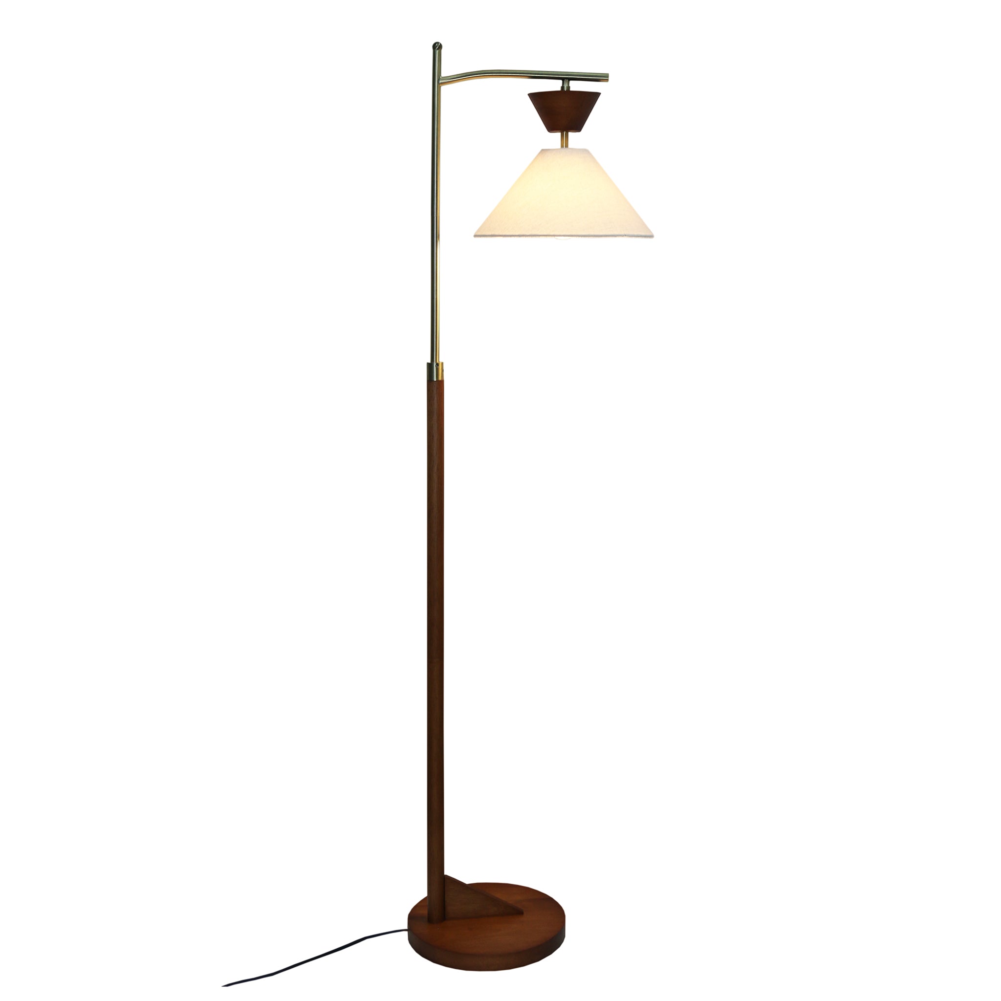 Ashcroft - Zensa Brown Floor Lamp