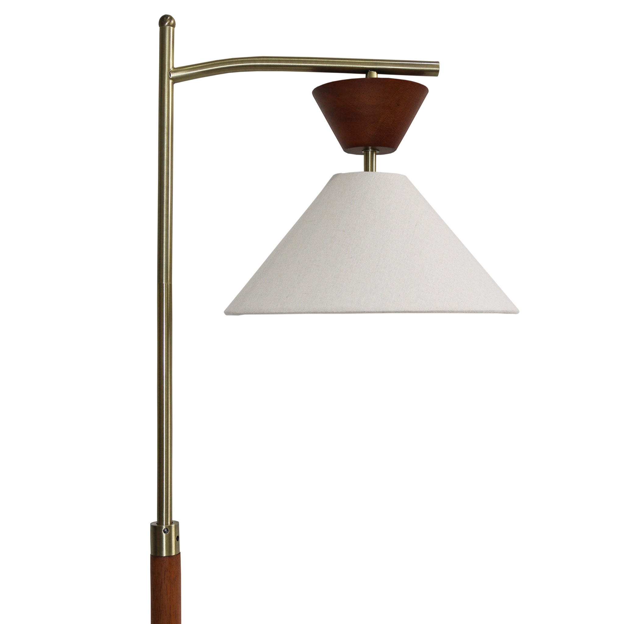 Ashcroft - Zensa Brown Floor Lamp