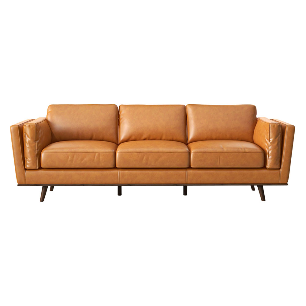 Ashcroft - Ferre Leather Sofa