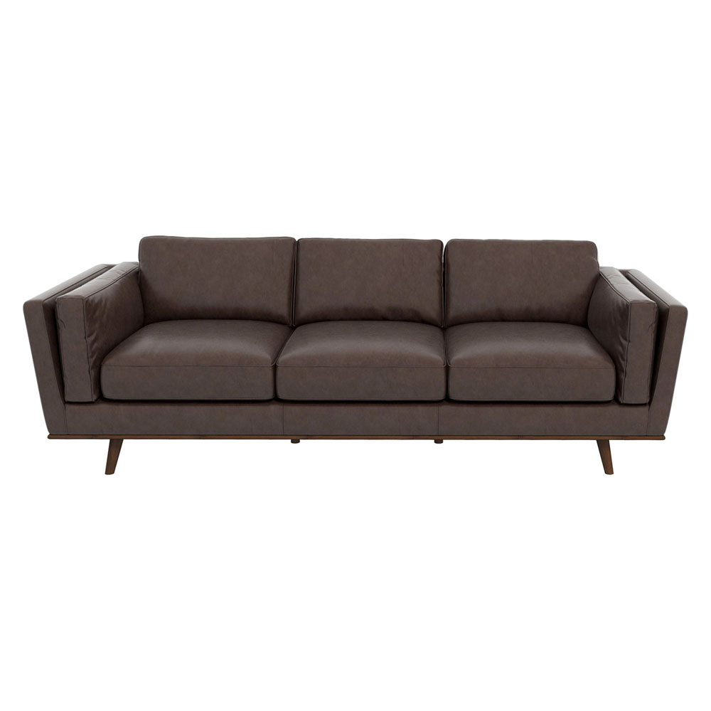 Ashcroft - Ferre Leather Sofa