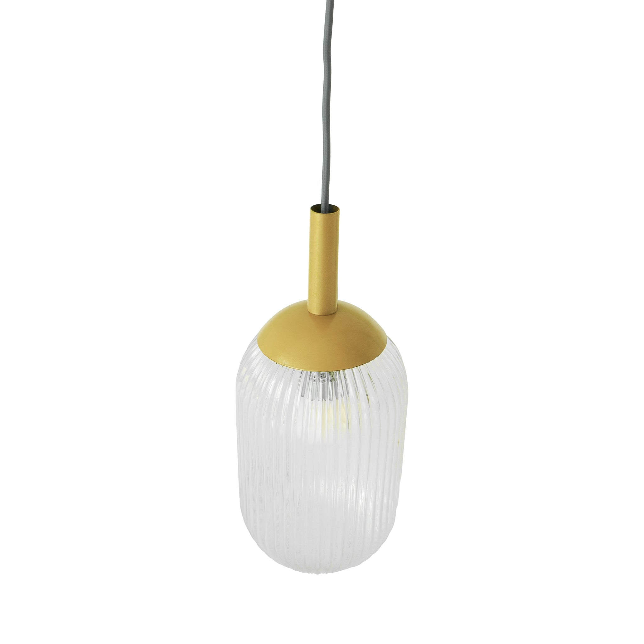Ashcroft - Gemma Pendant Lamp in Gold and Clear