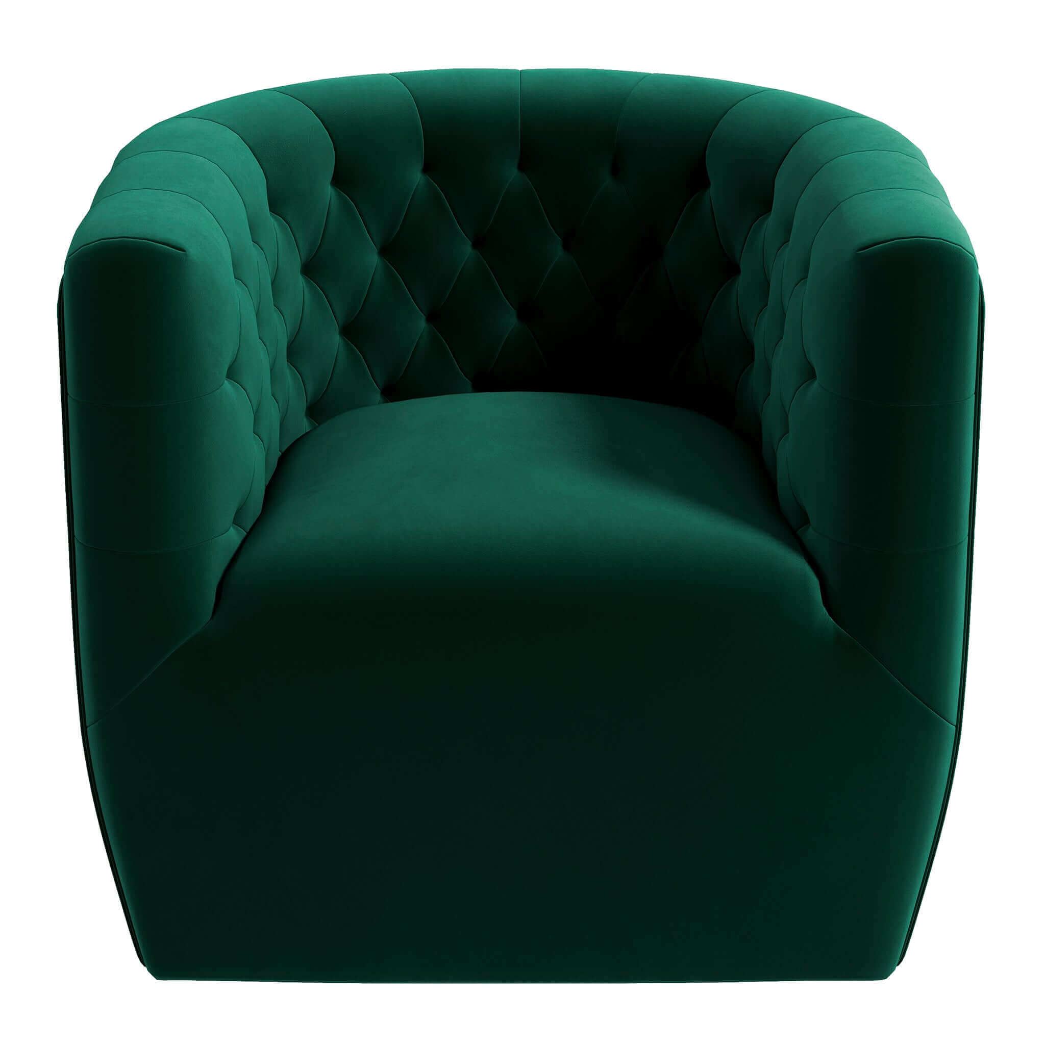 Ashcroft Delaney Swivel Chair - Cream